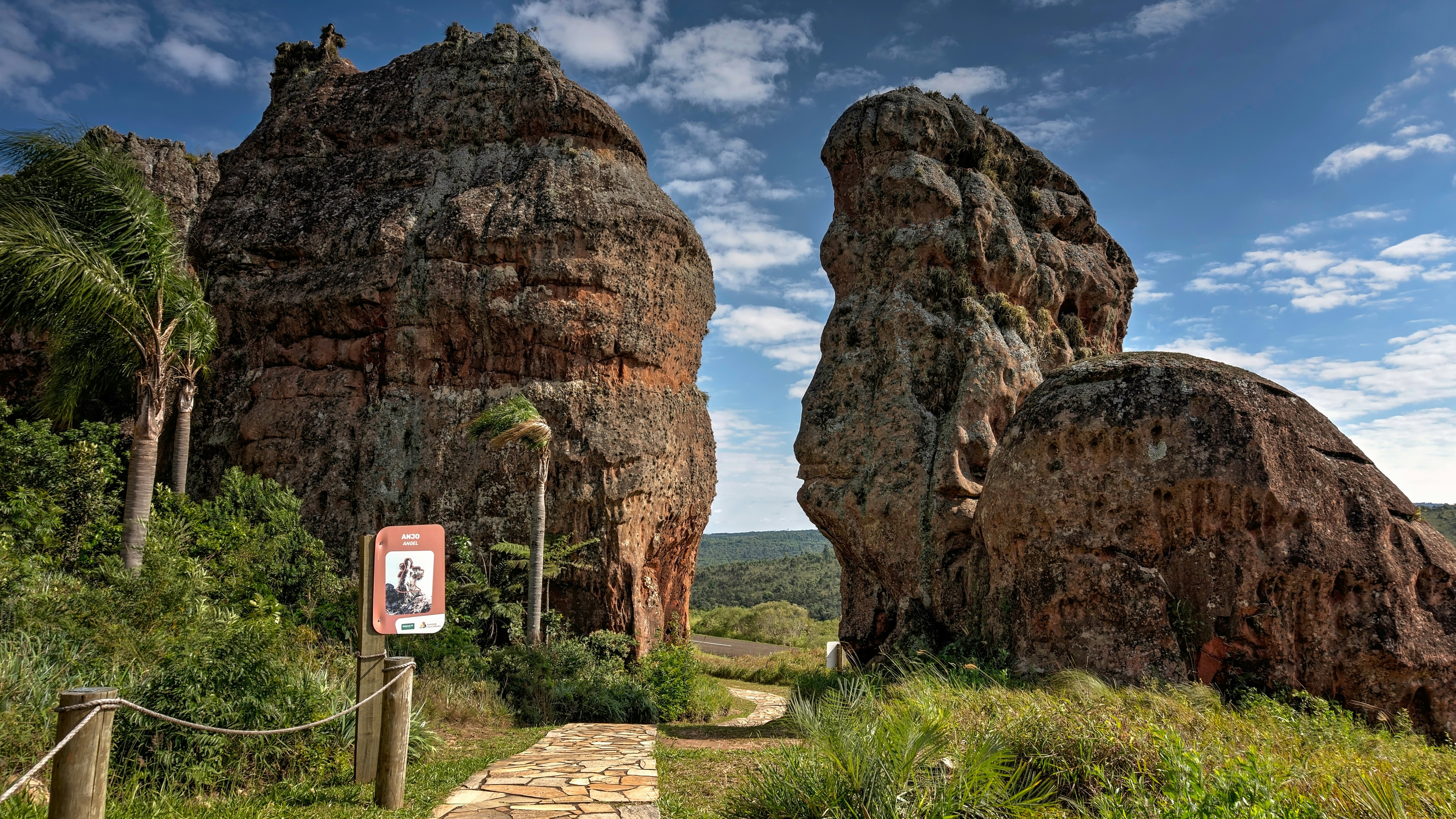 The “stone city” rock formations of Vila Velha State Park, Ponta Grossa, Paraná, Brazil