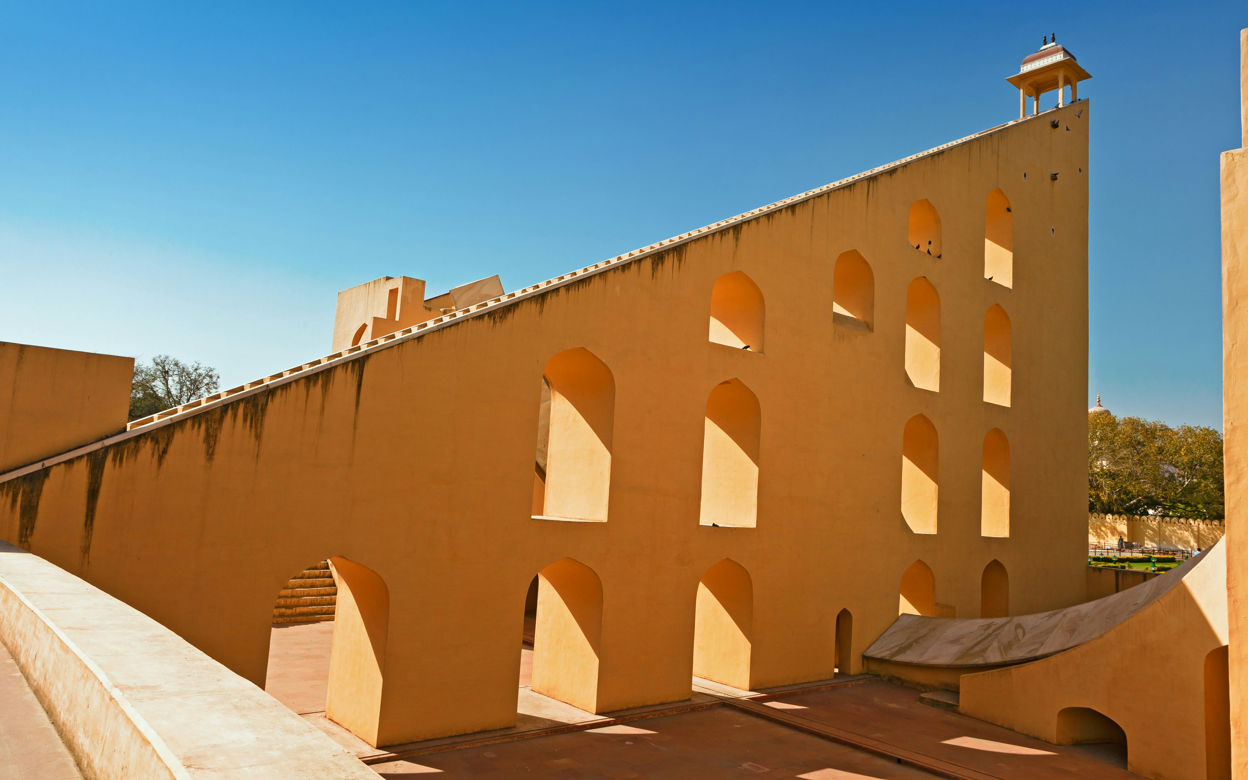 Astronomical Observatory Jantar Mantar In Jaipur, Rajasthan