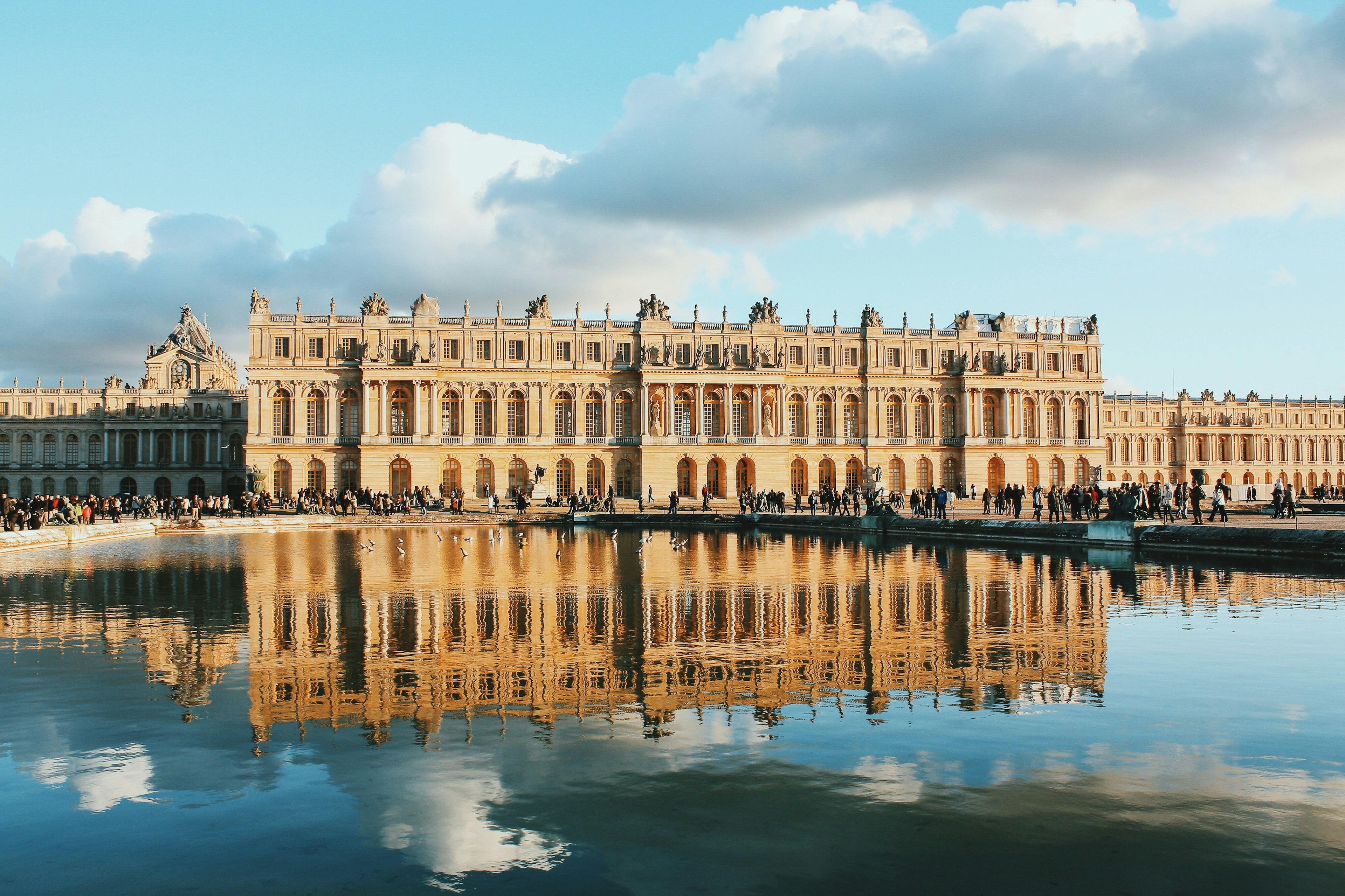 The Palace of Versailles in France