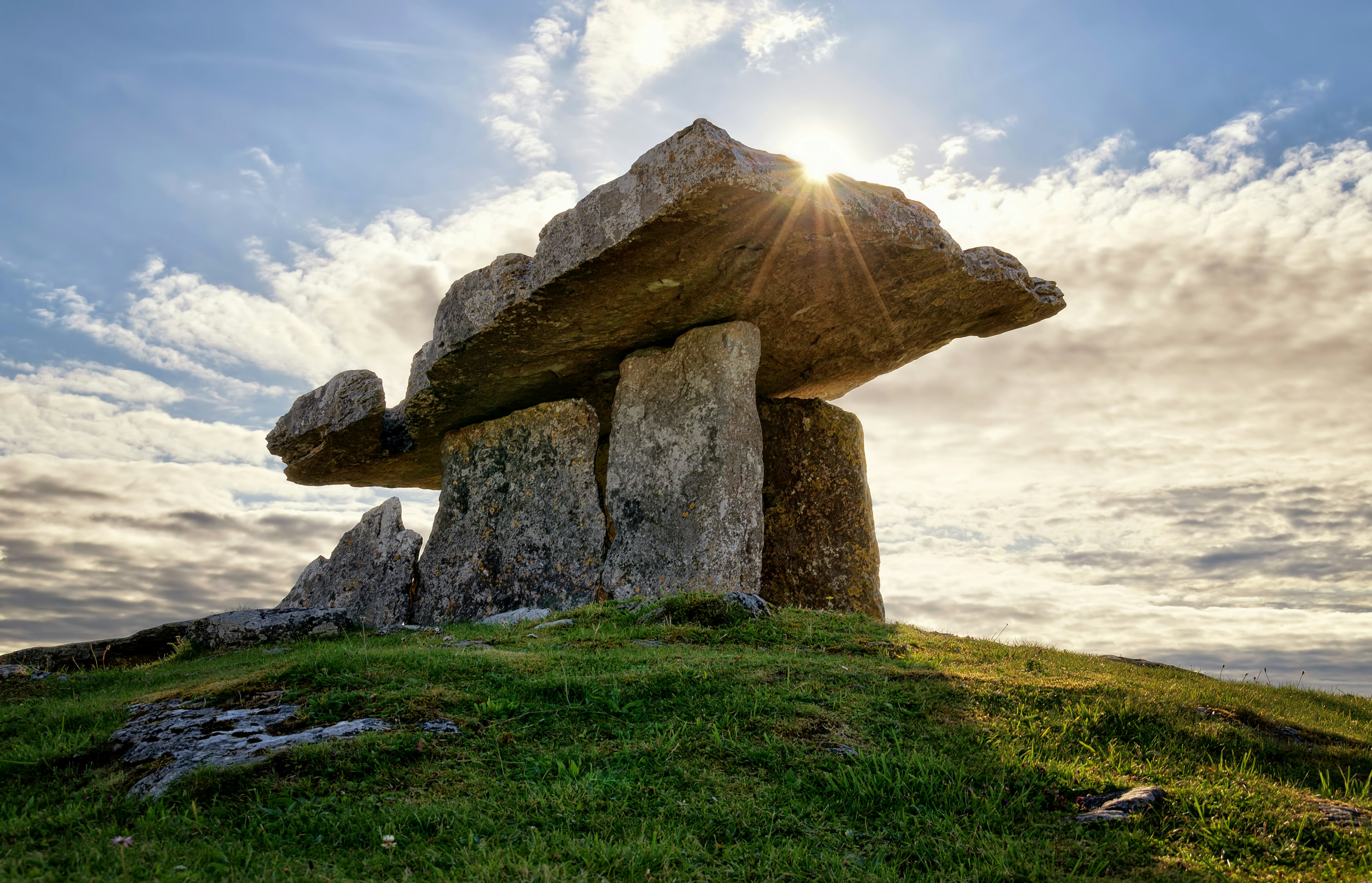 500px Photo ID: 123567043 - Portal tomb in the Burren, County Clare, Ireland.