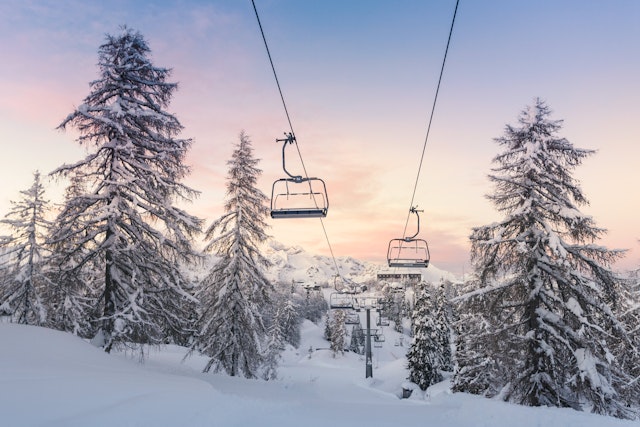 Vogel has a famously long season, so you can enjoy the snow longer. Levente Fesus/500px