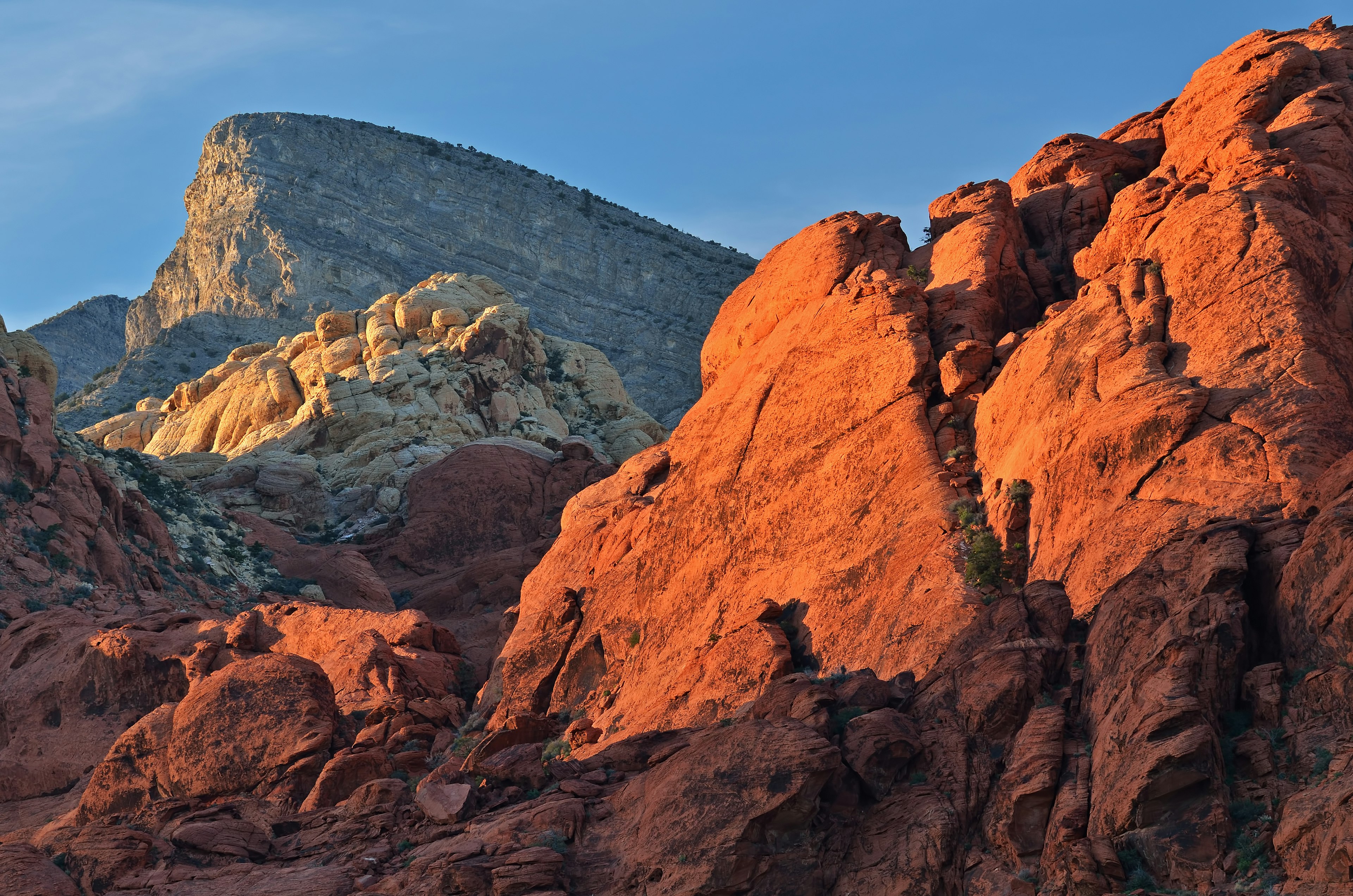 500px Photo ID: 6224684 - Rocky desert landscape at sunset, Red Rock Canyon National Recreation Area, Las, Vegas, Nevada, USA