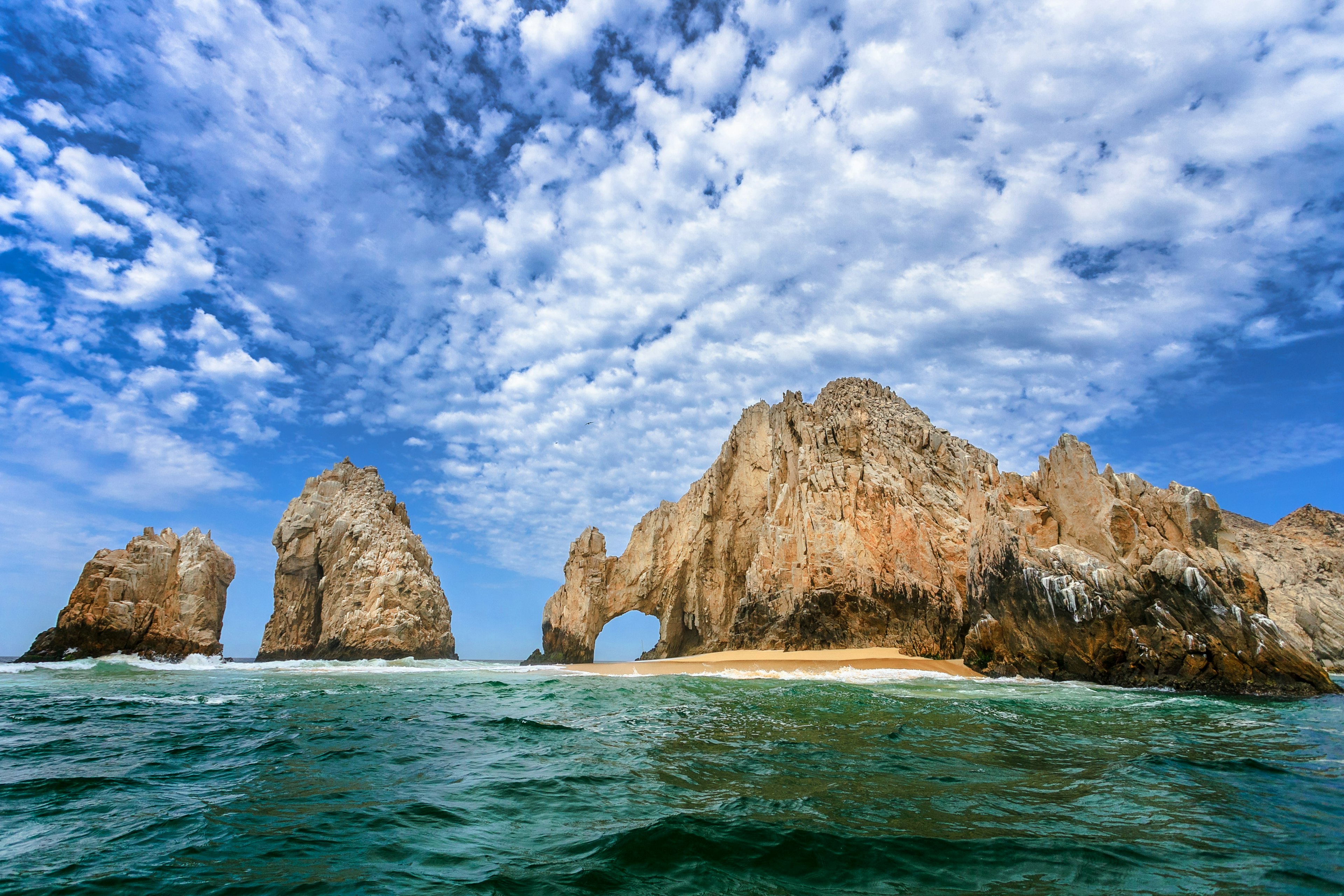 Arch of Cabo San Lucas in Cabo San Lucas, Mexico.