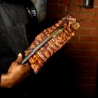 Courtesy photo: ribs from Charlie Vergos Rendezvous in Memphis