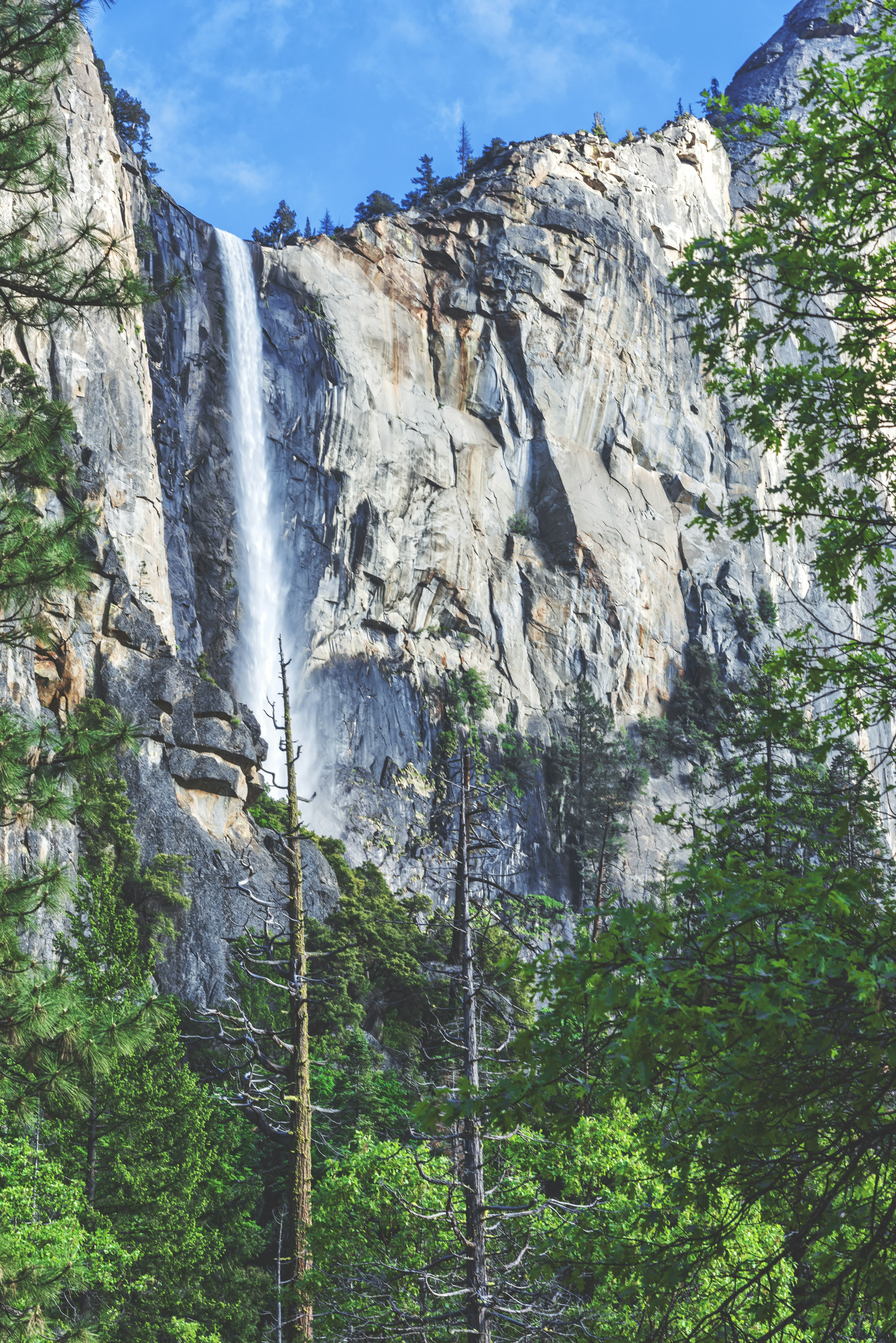 Ribbon Fall in Yosemite National Park, California