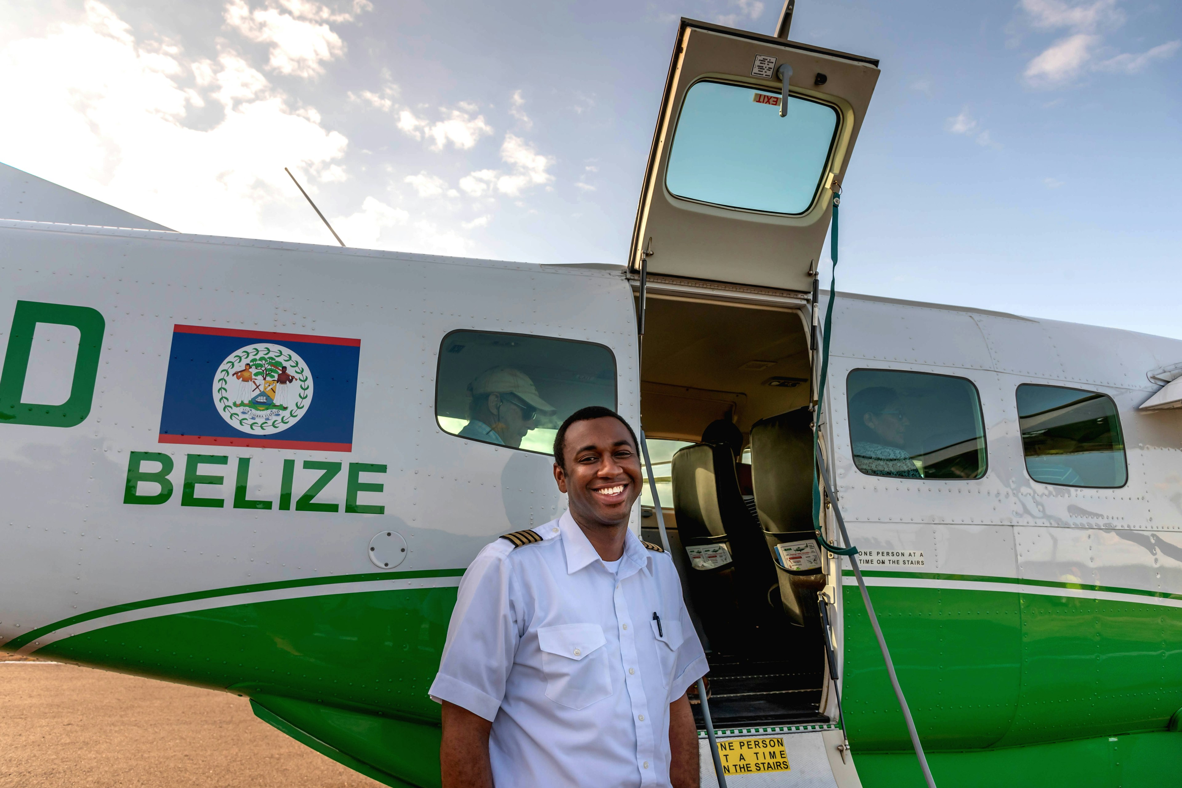 Small planes hop between jungle outposts and offshore islands throughout Central America