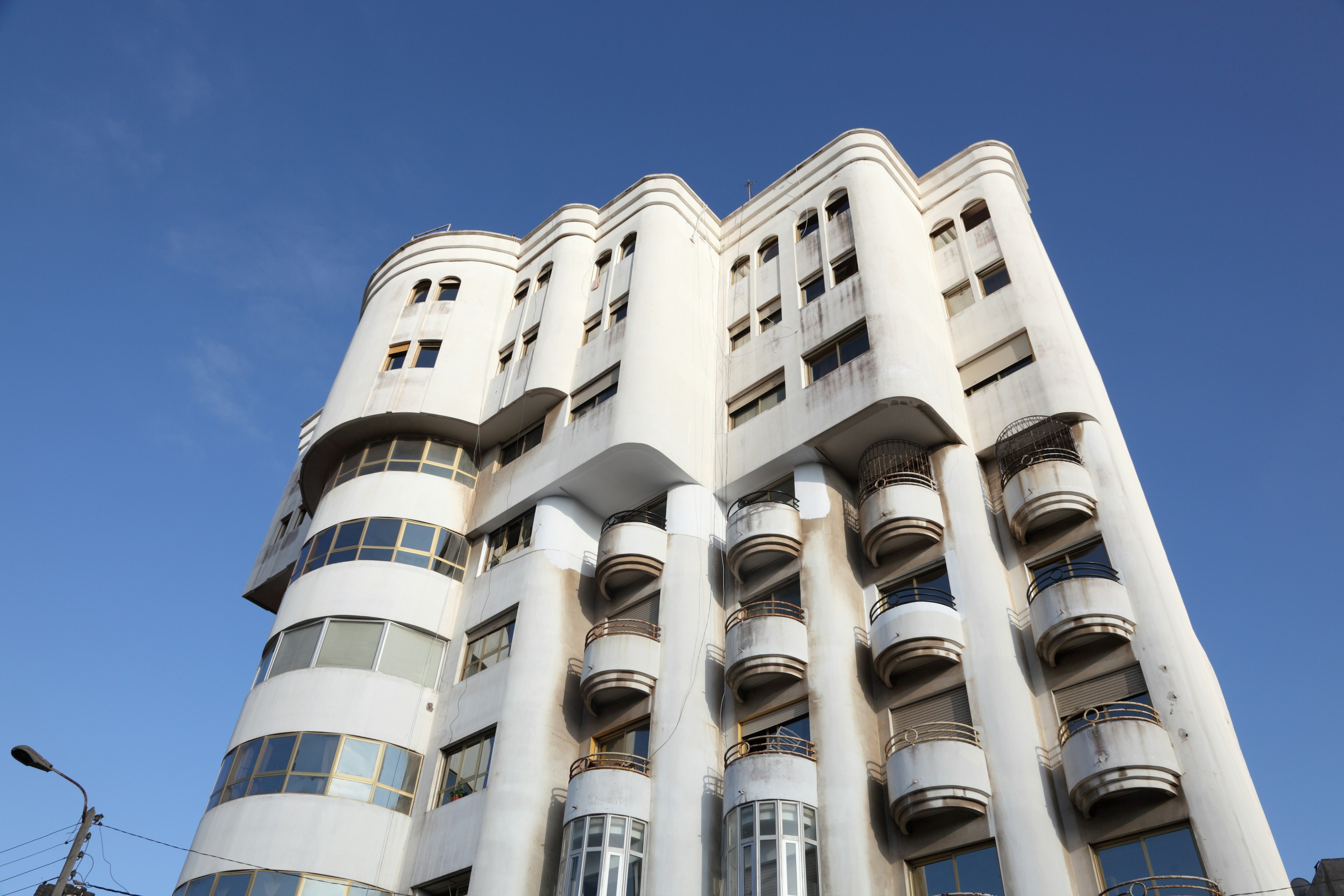 Art Deco building in Casablanca, Morocco