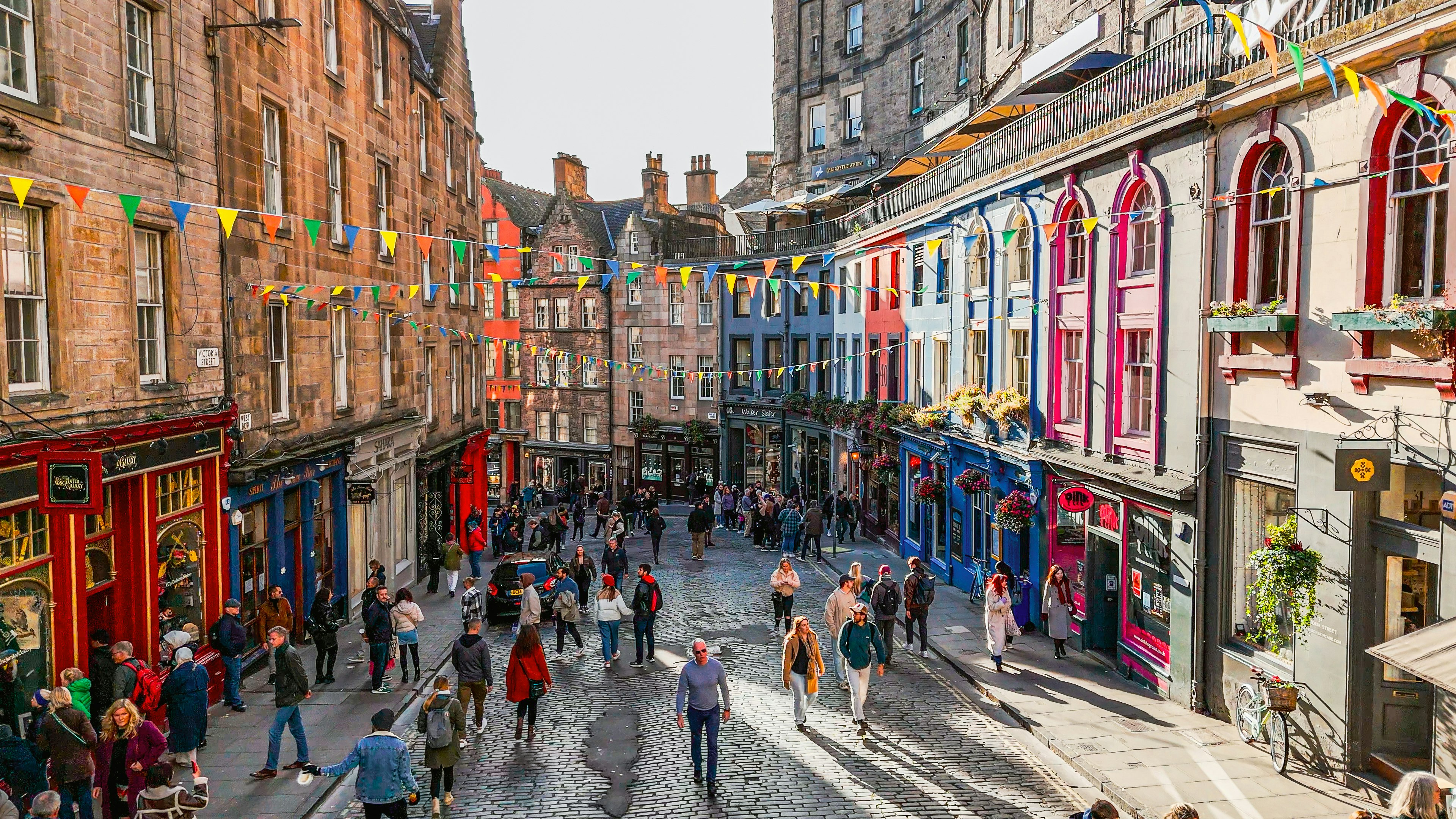 Edinburgh scores highly for grand buildings and atmosphere. Guven Ozdemir/Getty Images