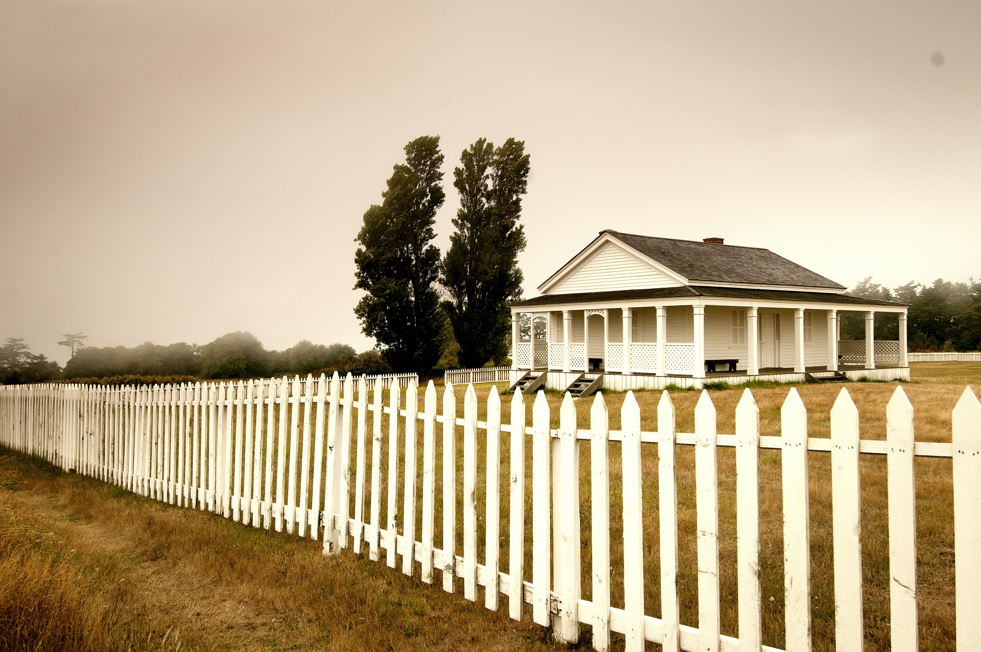 American Camp in San Juan island Historical Park, Washington State, USA