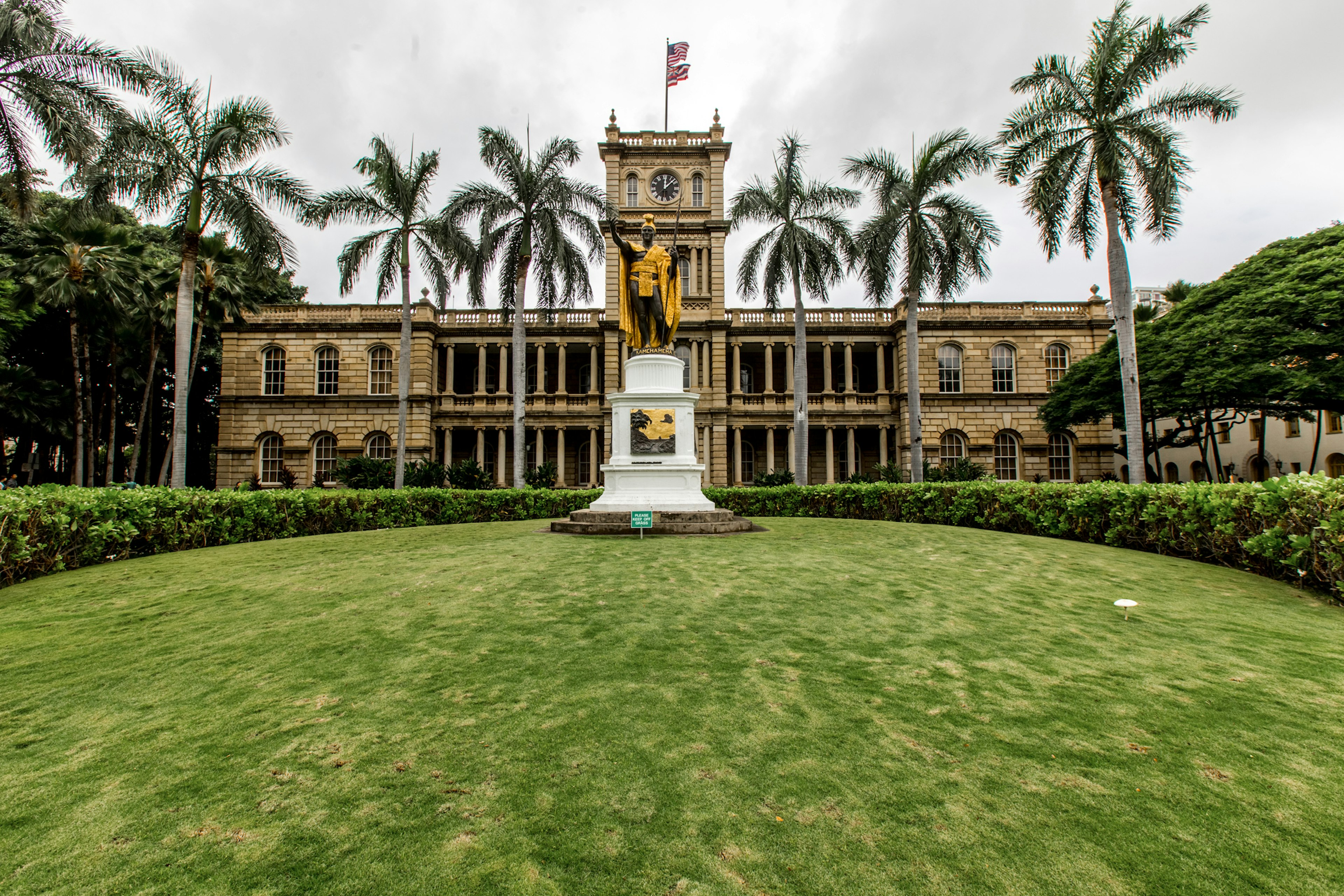 Aliʻiolani Hale, the seat of Hawaii's government