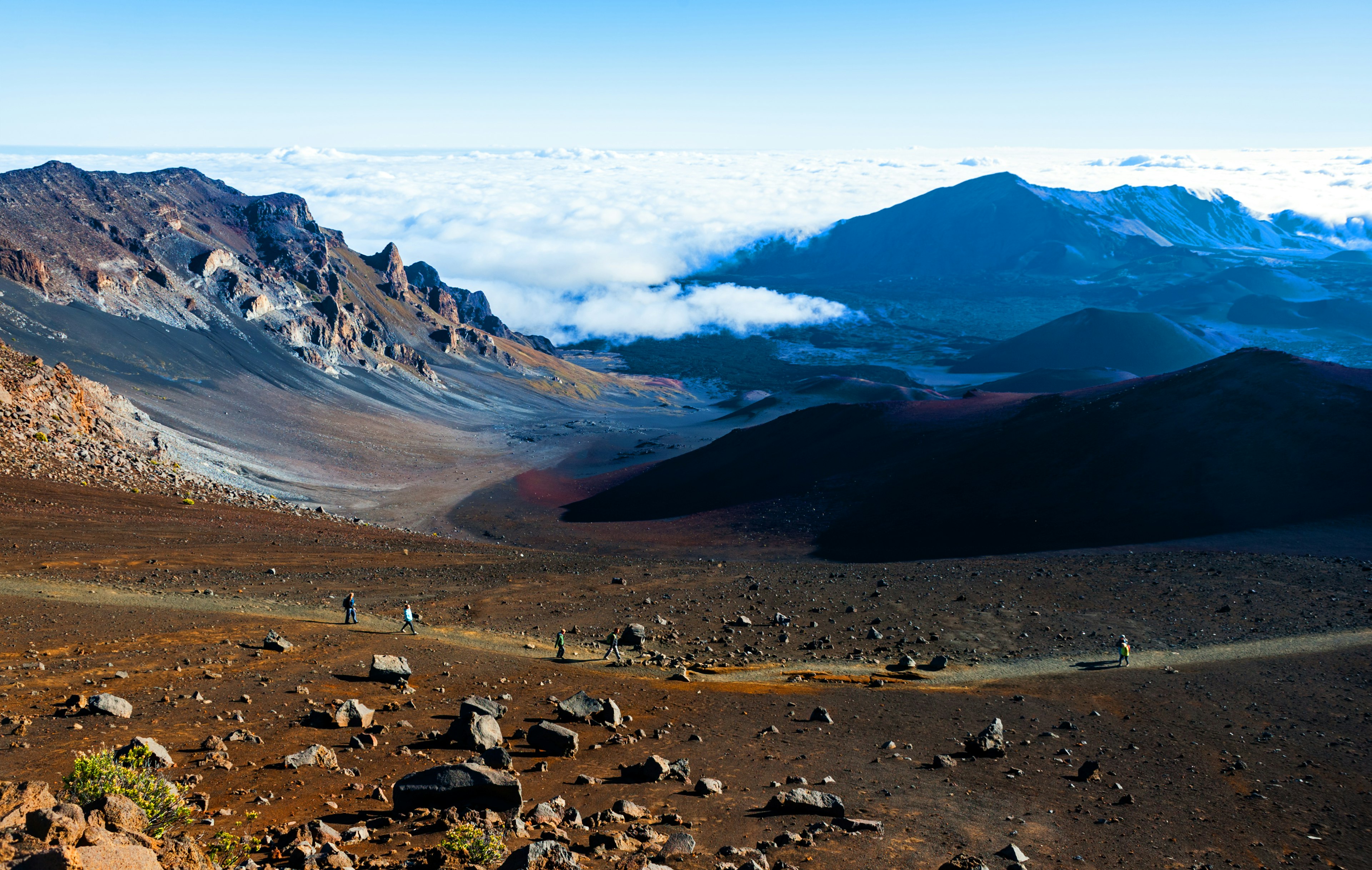 Haleakala National Park's summit area