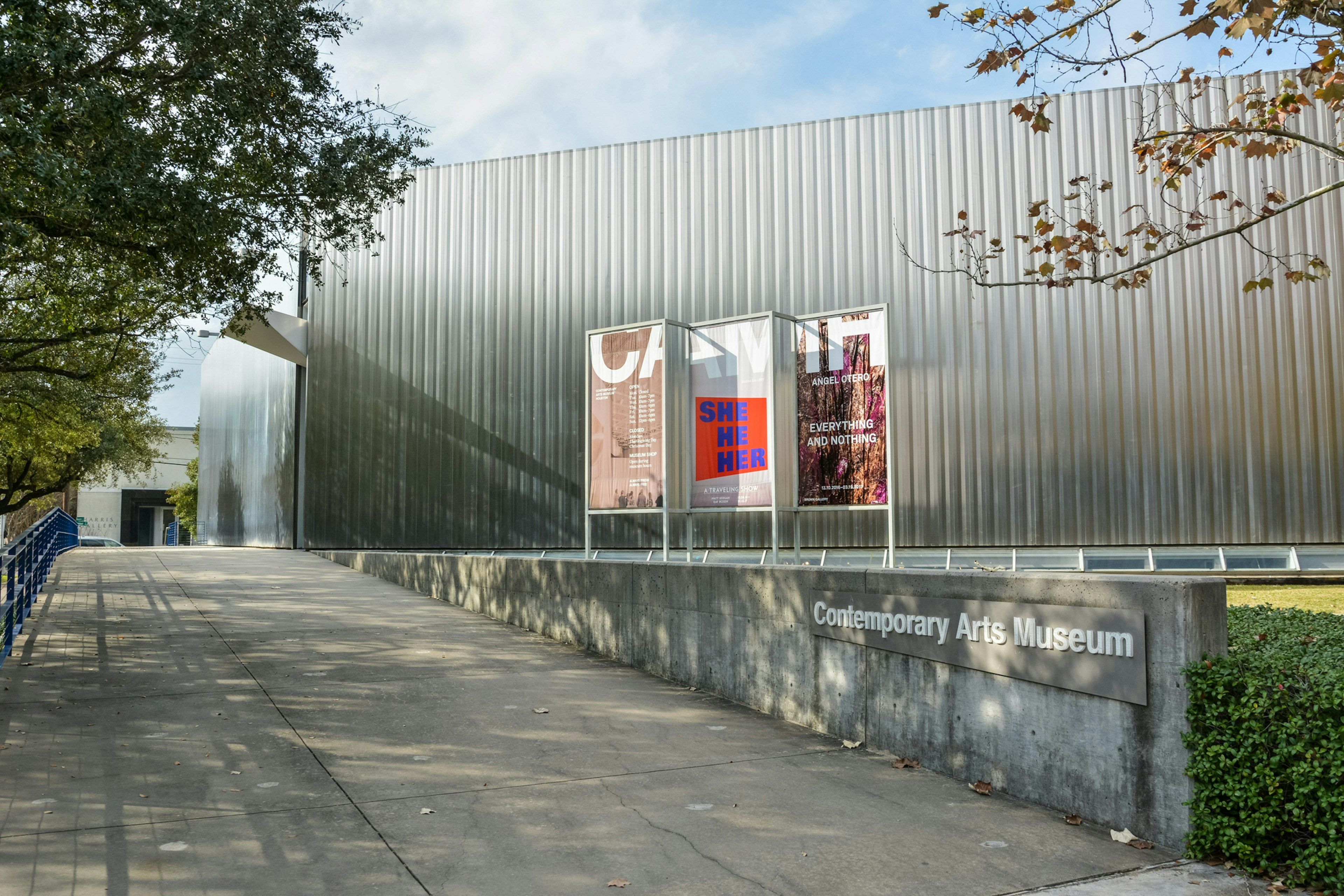 Contemporary Arts Museum buidling in Houston, TX.