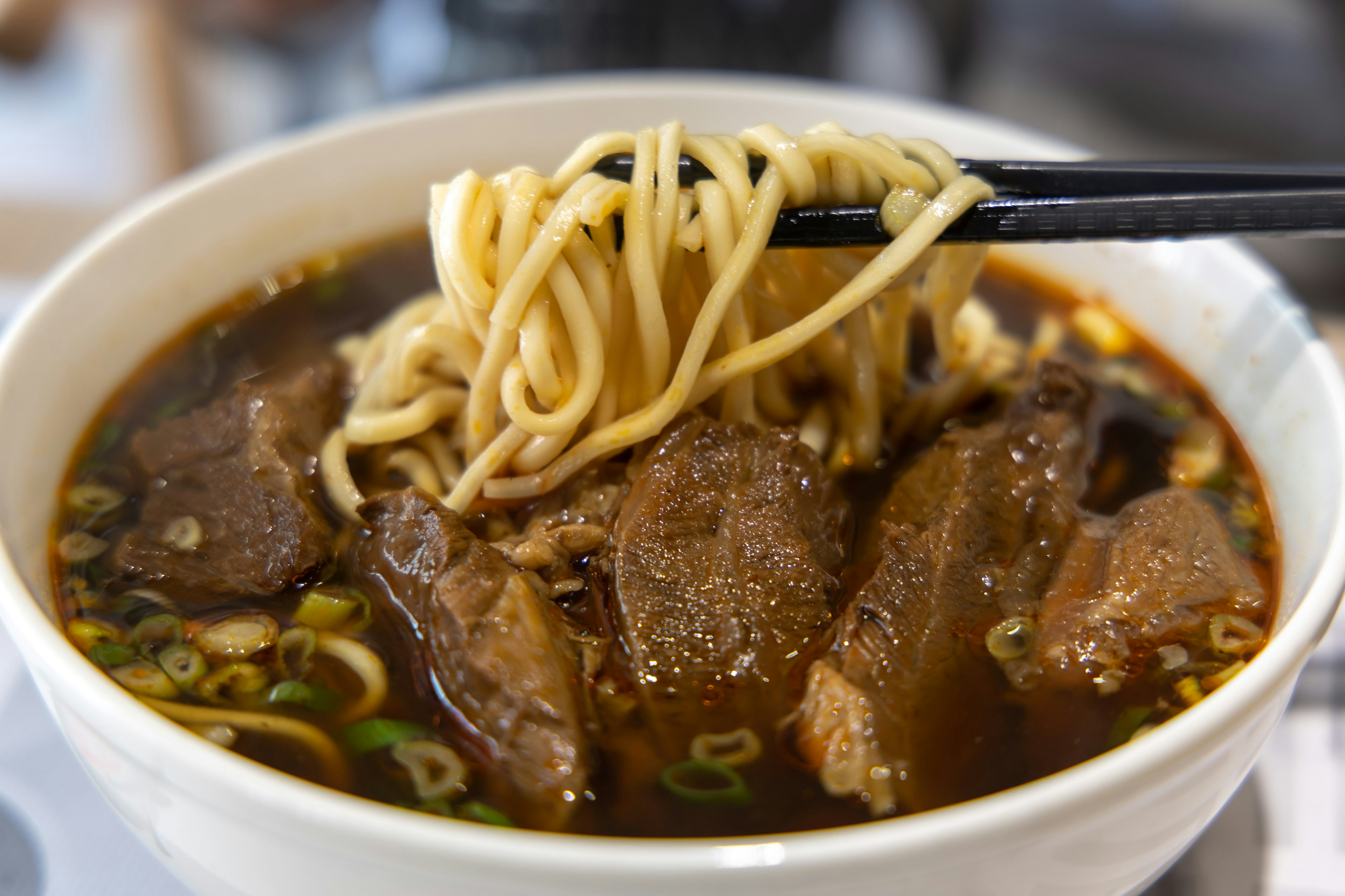 Taste the delicious array of noodles dishes in Taipei