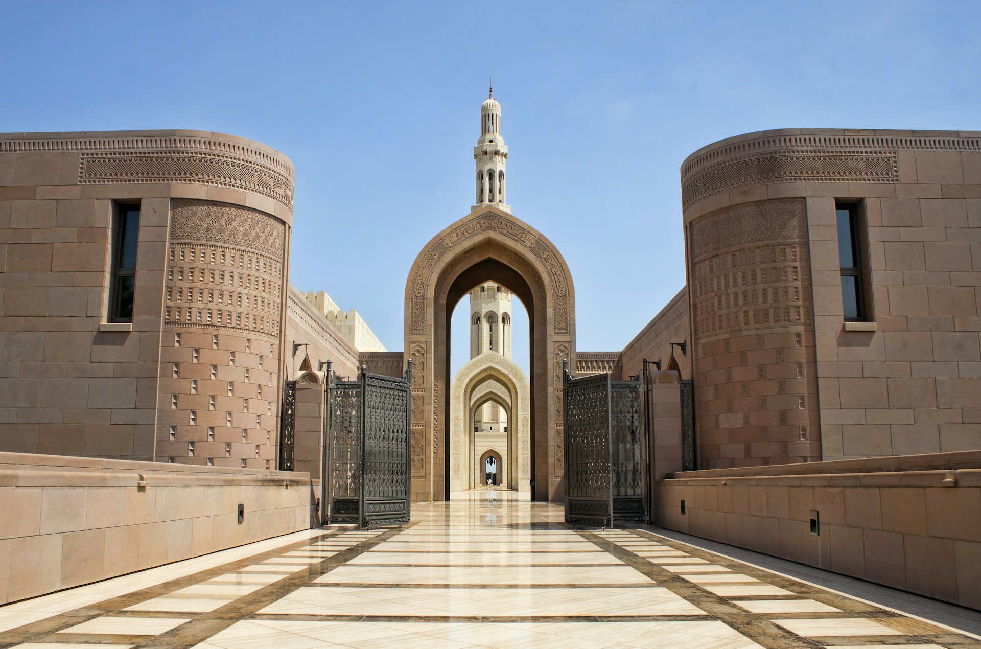 Sultan Qaboos Grand Mosque in Oman