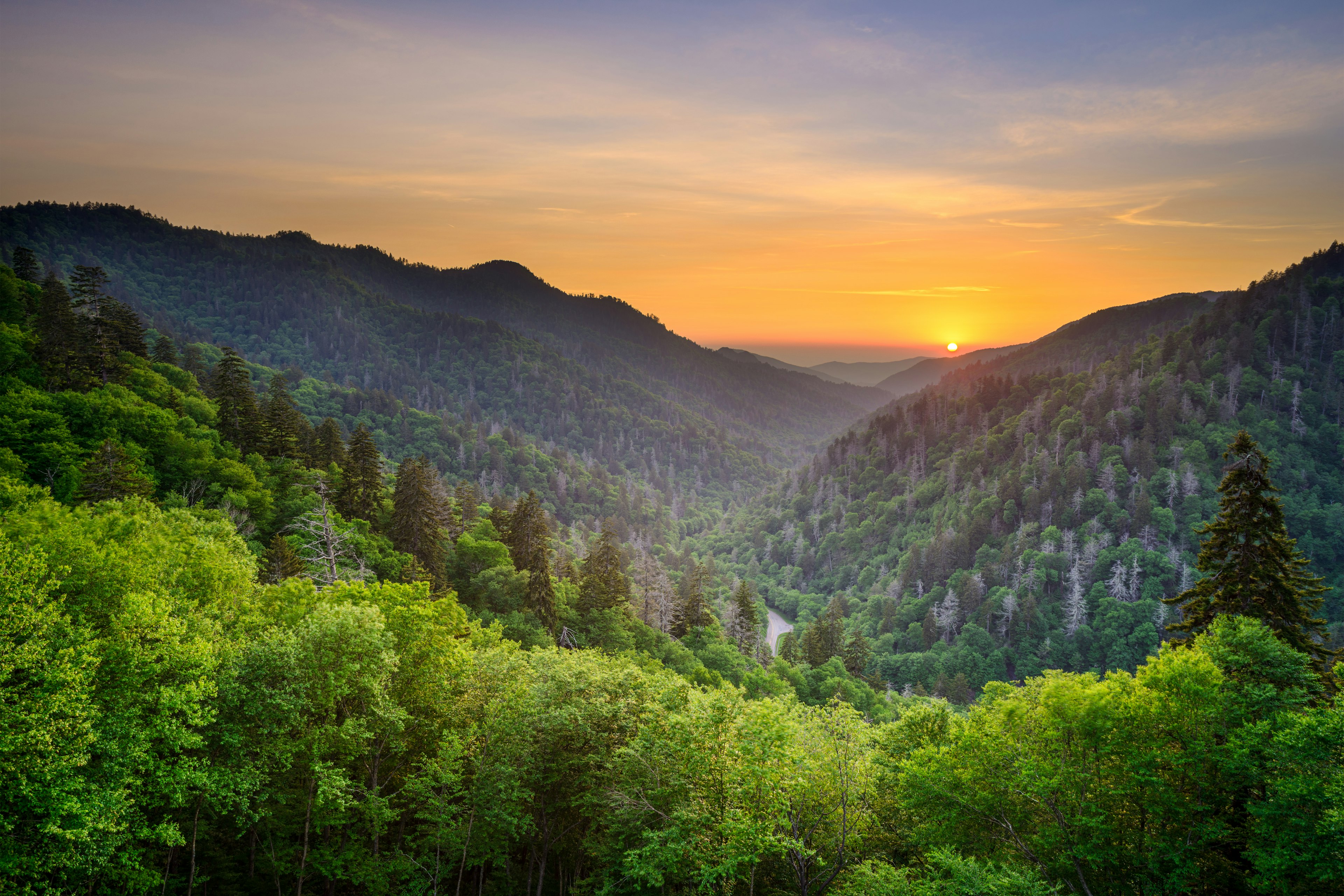 Gatlinburg, Tennessee, is the gateway to the Great Smoky Mountains