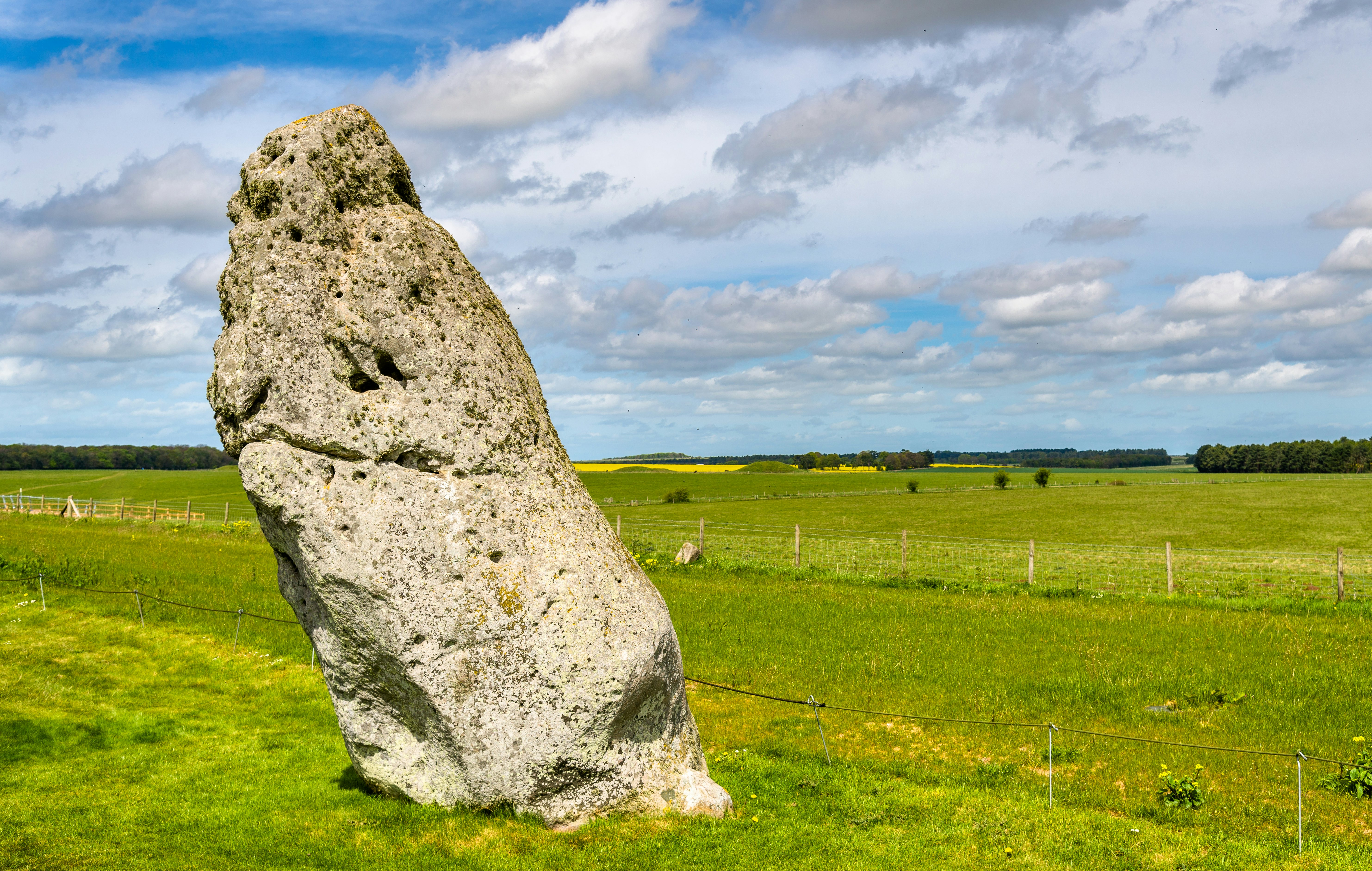 The Heel Stone near Stonehenge