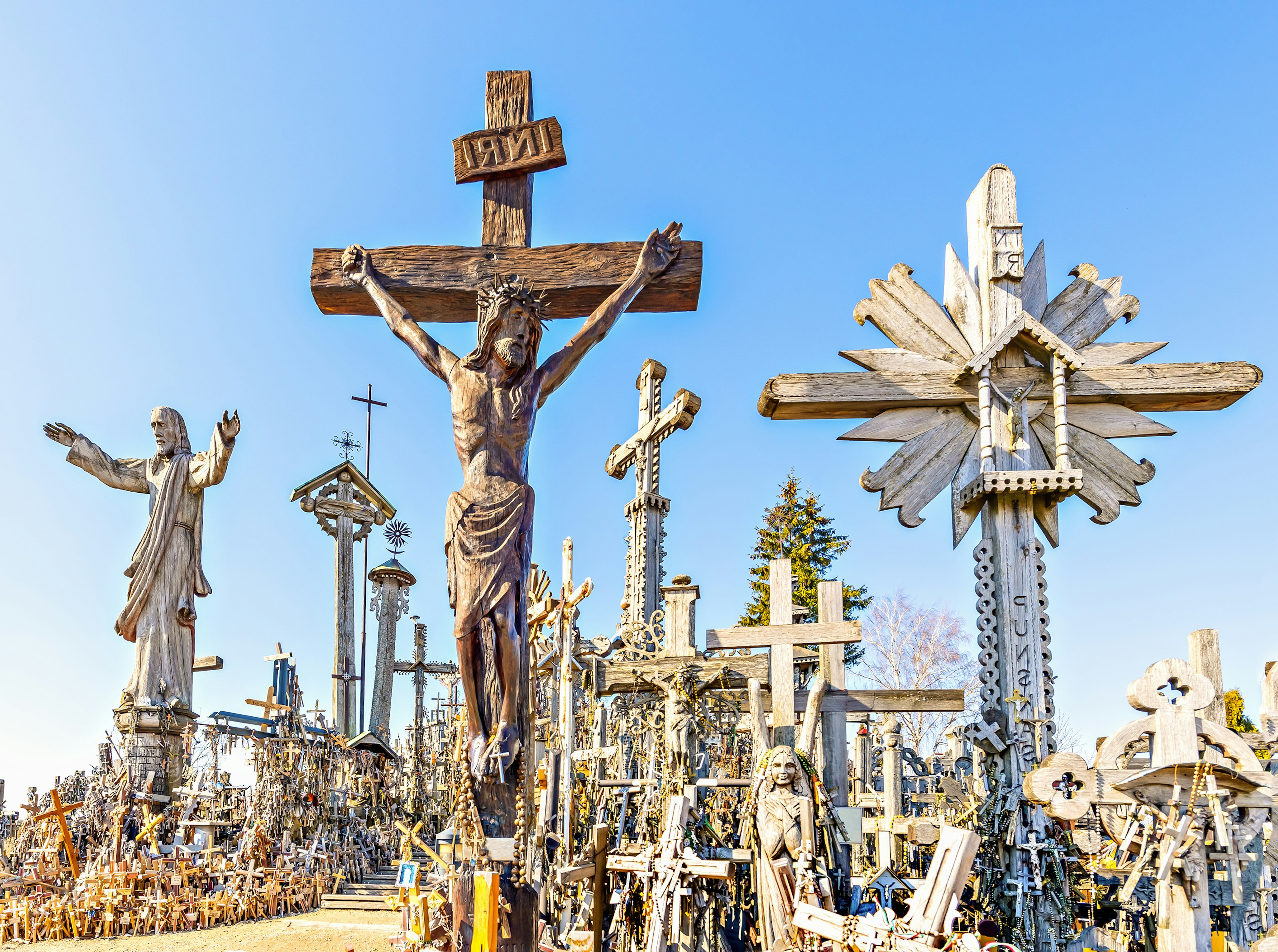 Hill of Crosses in northern Lithuania