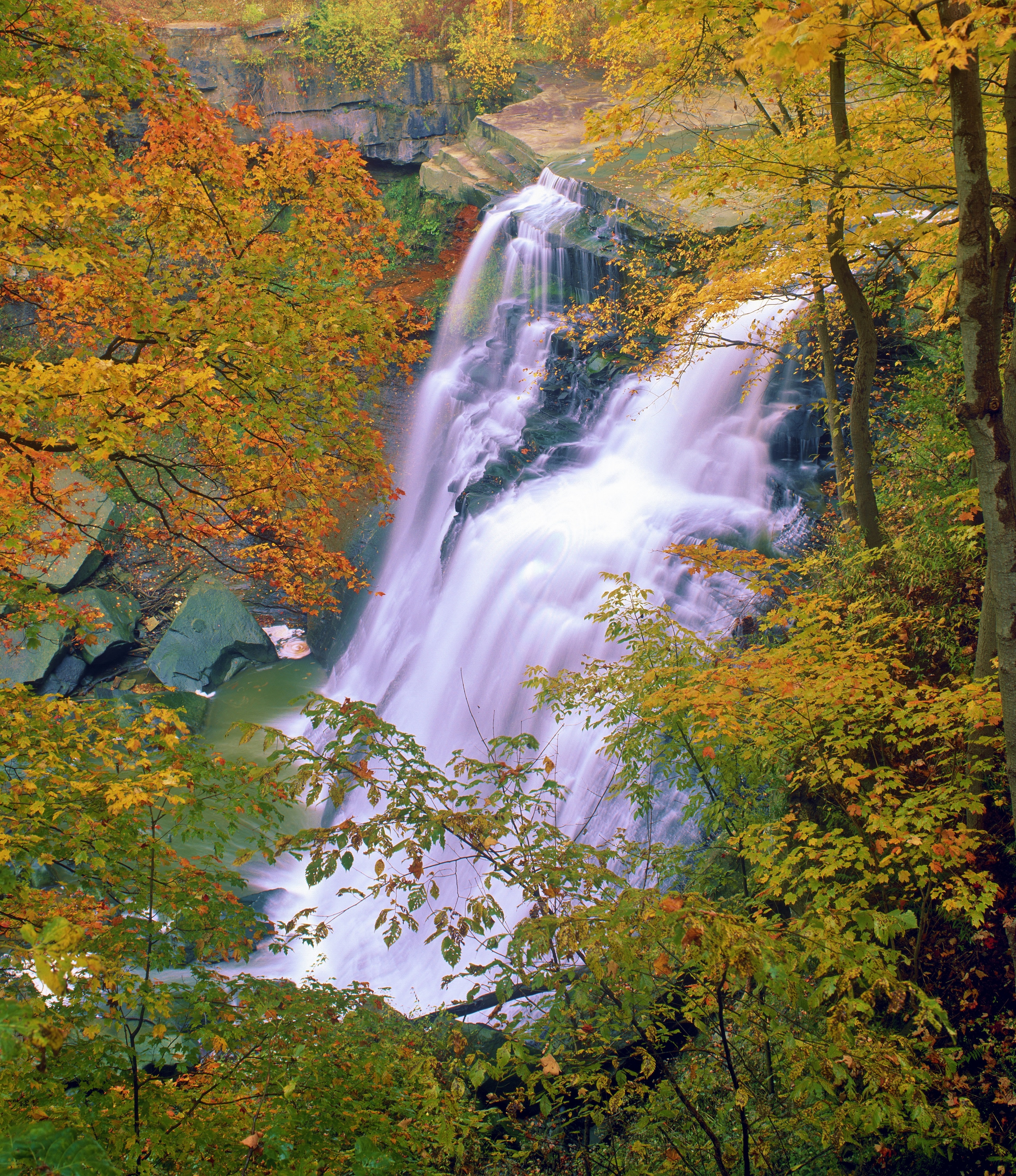 Brandywine Falls in Cuyahoga Valley National Park