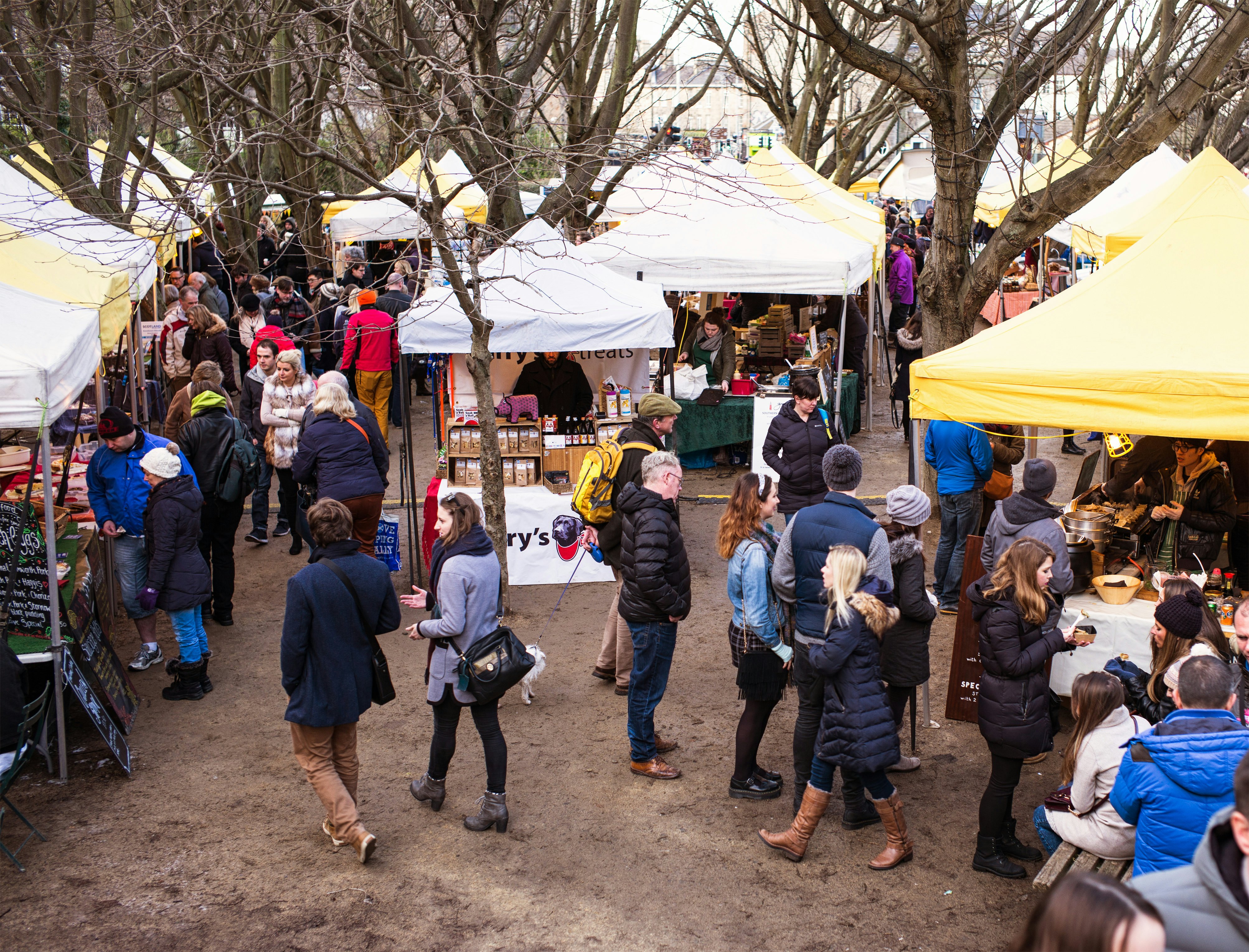 Stockbridge Sunday Market in Edinburgh