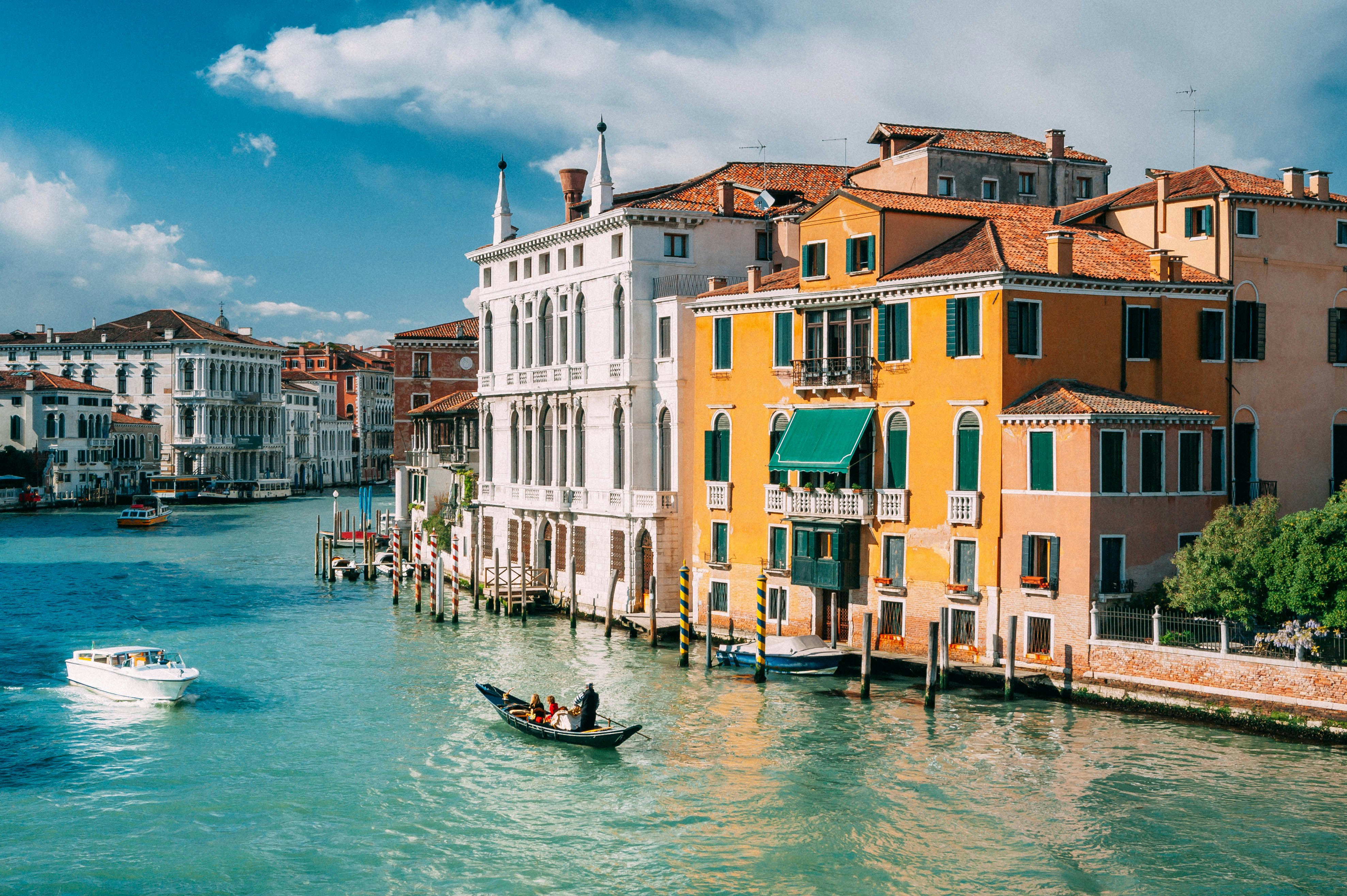 The canals of Venice