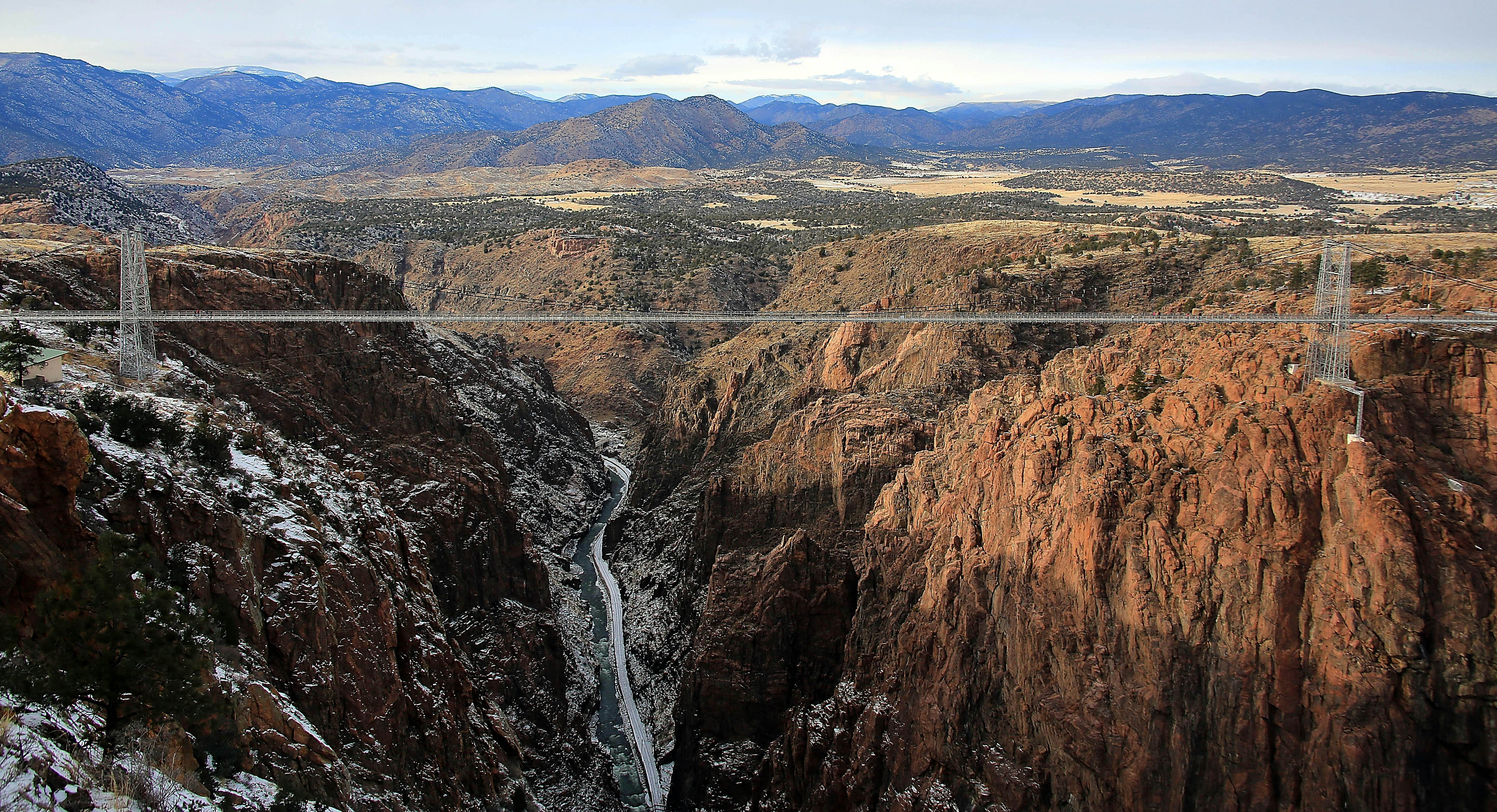 Royal Gorge Bridge over Colorado River.