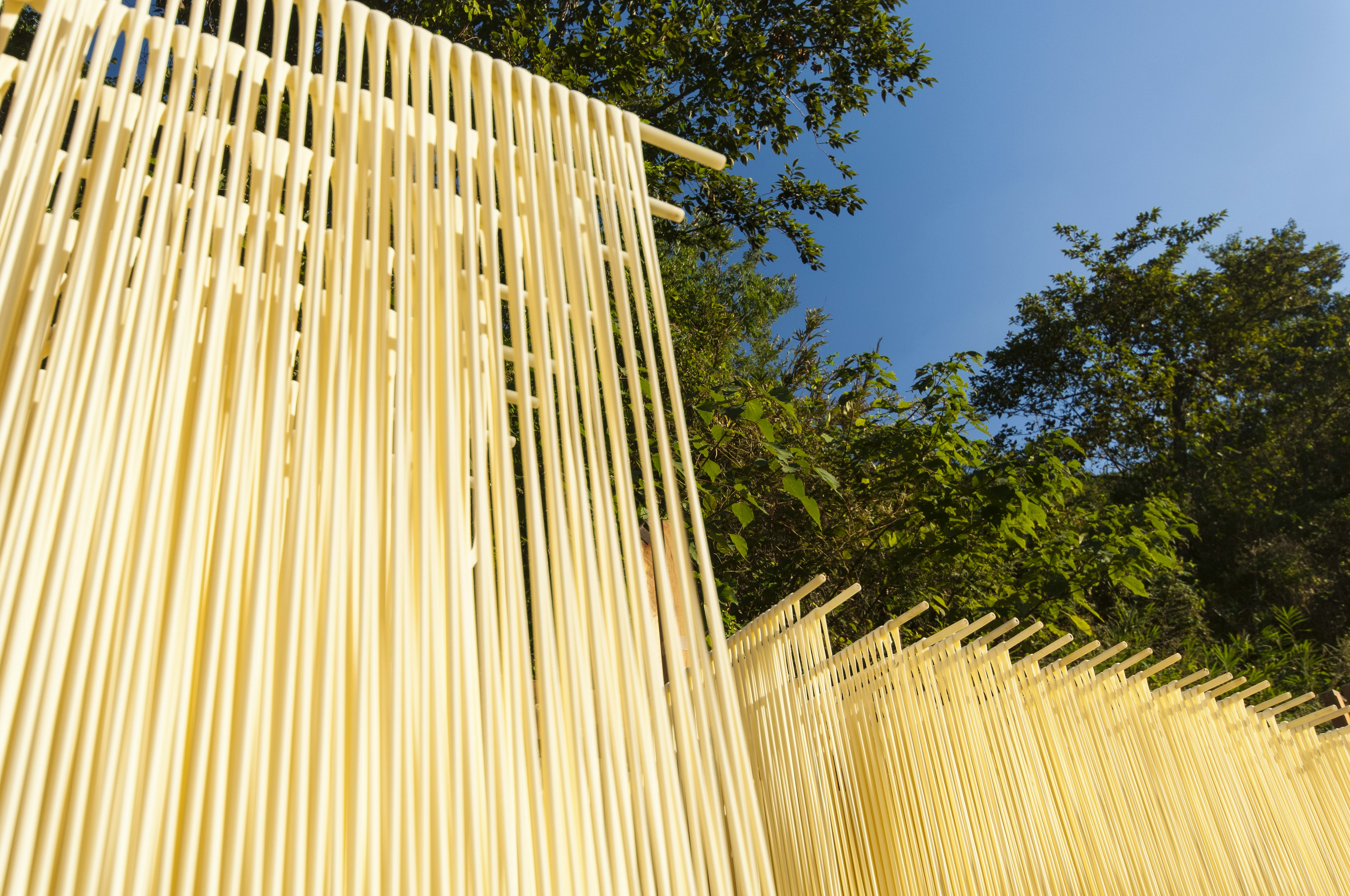 Noodles drying in Shodoshima