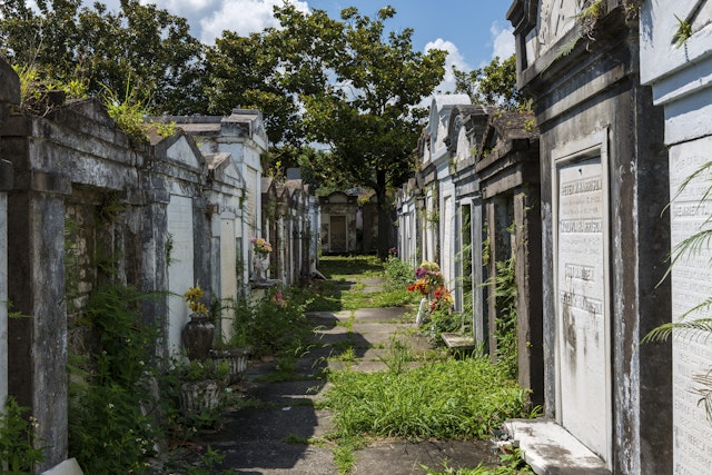 Lafayette Cemetery is one of the most famous sights in New Orleans. Tiago Fernandez/Getty Images