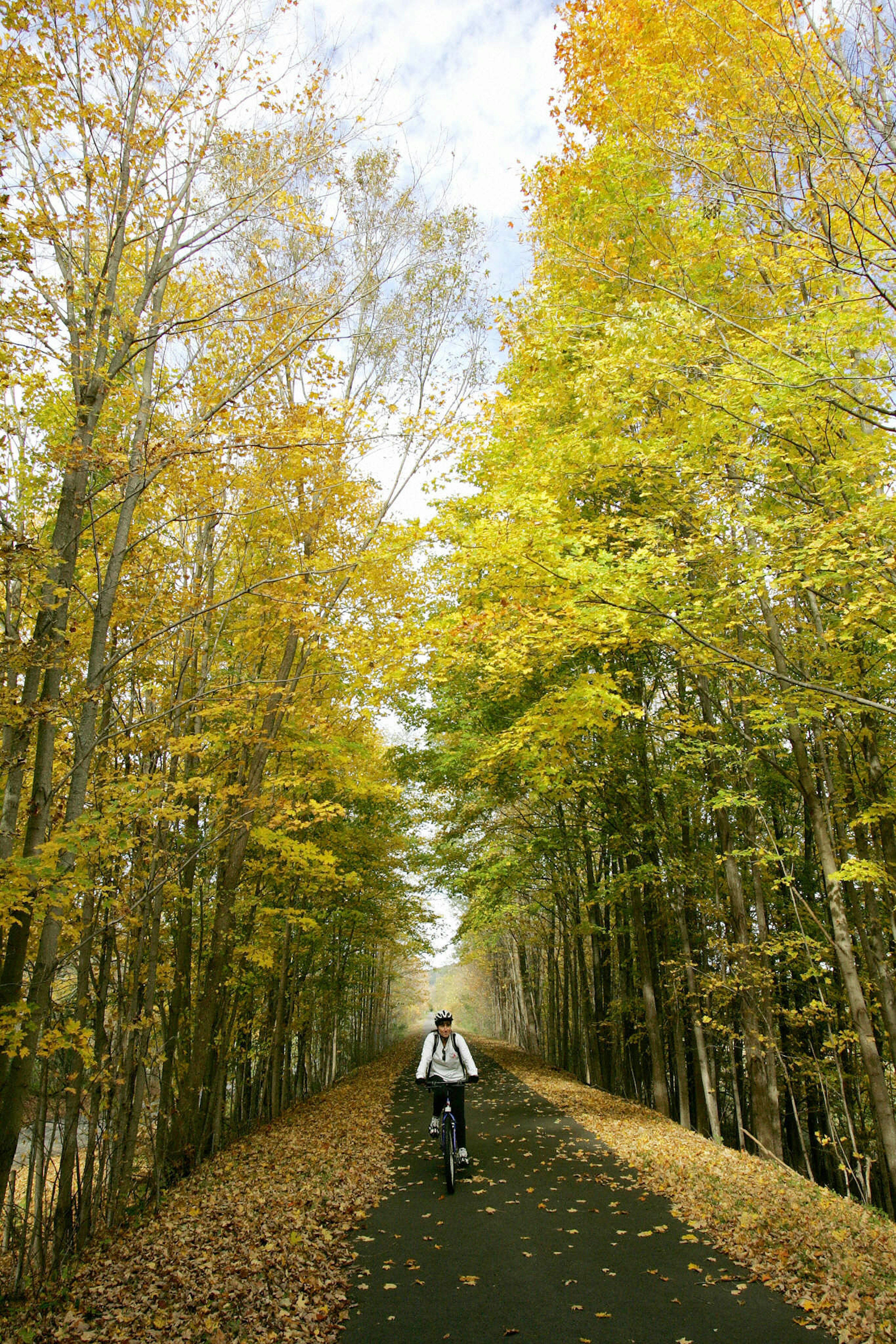 The Hudson Valley Trail is one of three sections on the Empire State Trail