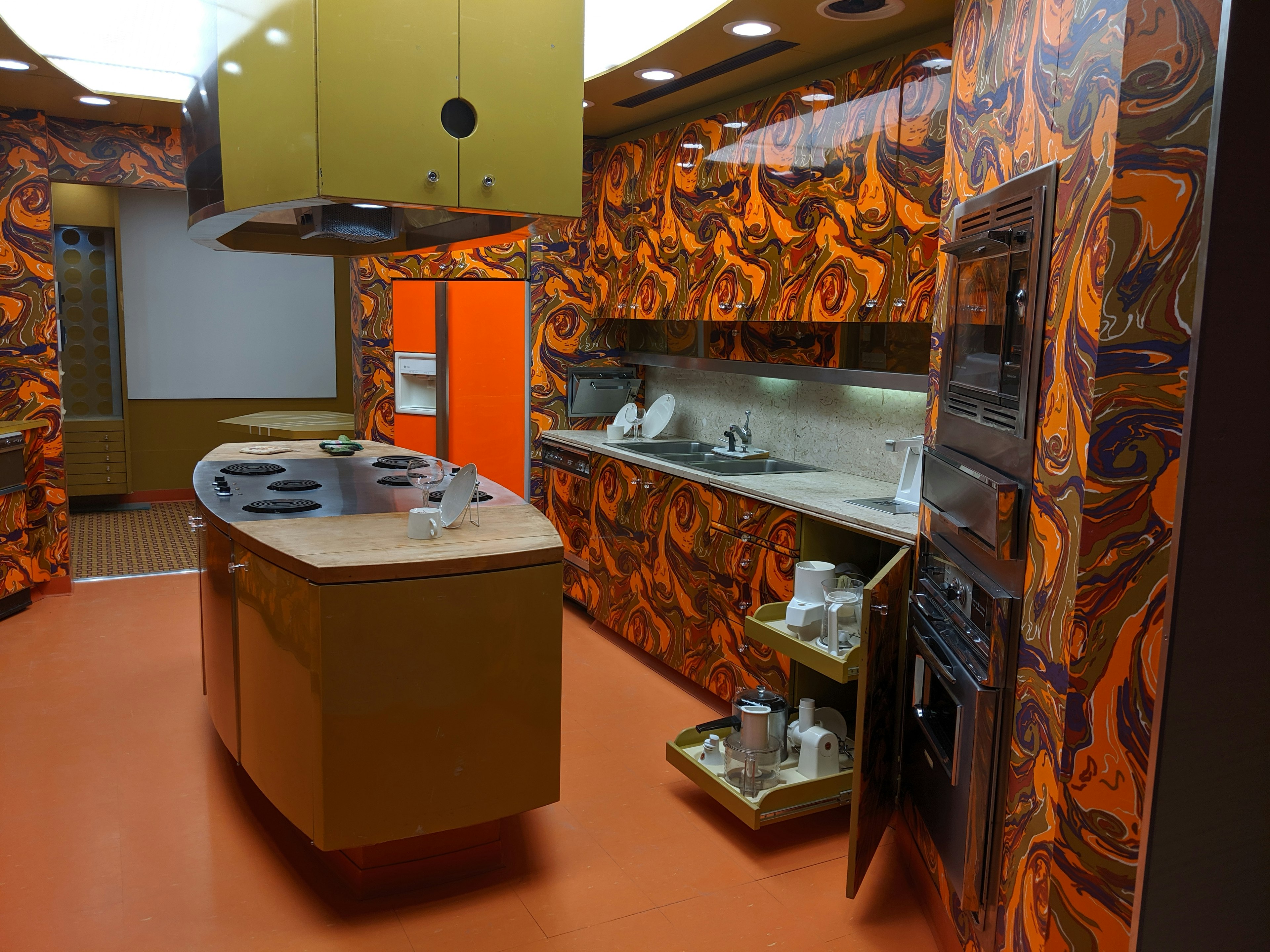 Ebony Test Kitchen at the MOFAD museum