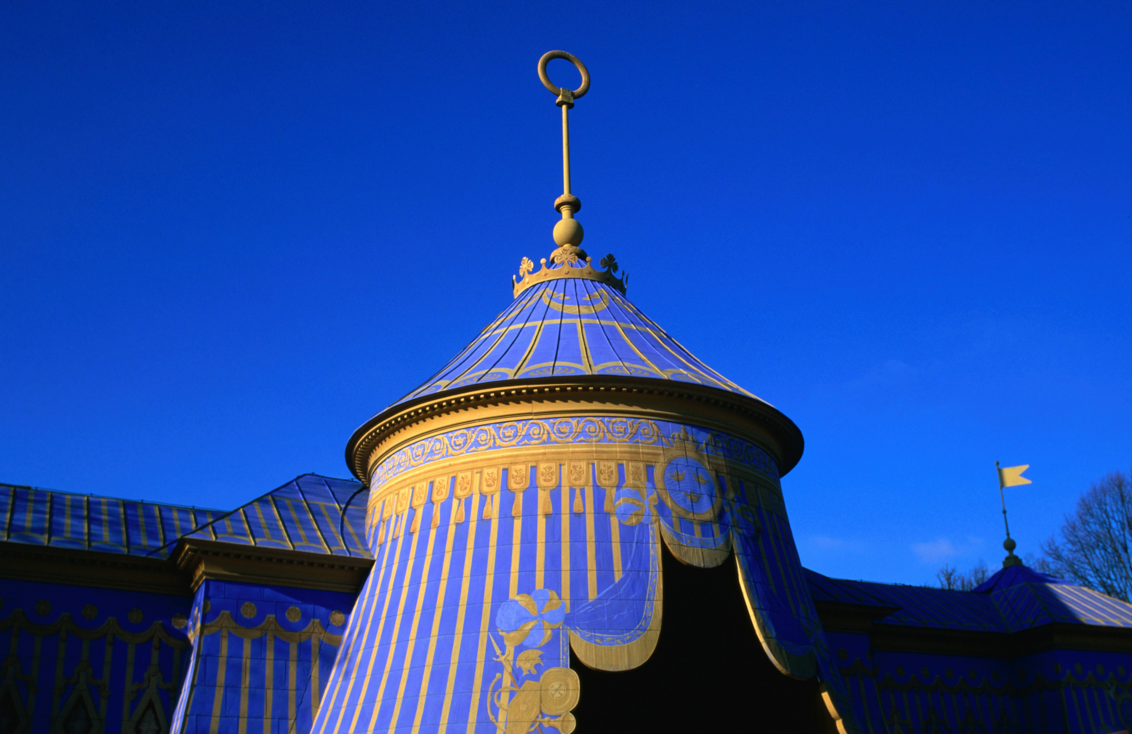 Koppartalten (copper tent) at Hagaparken