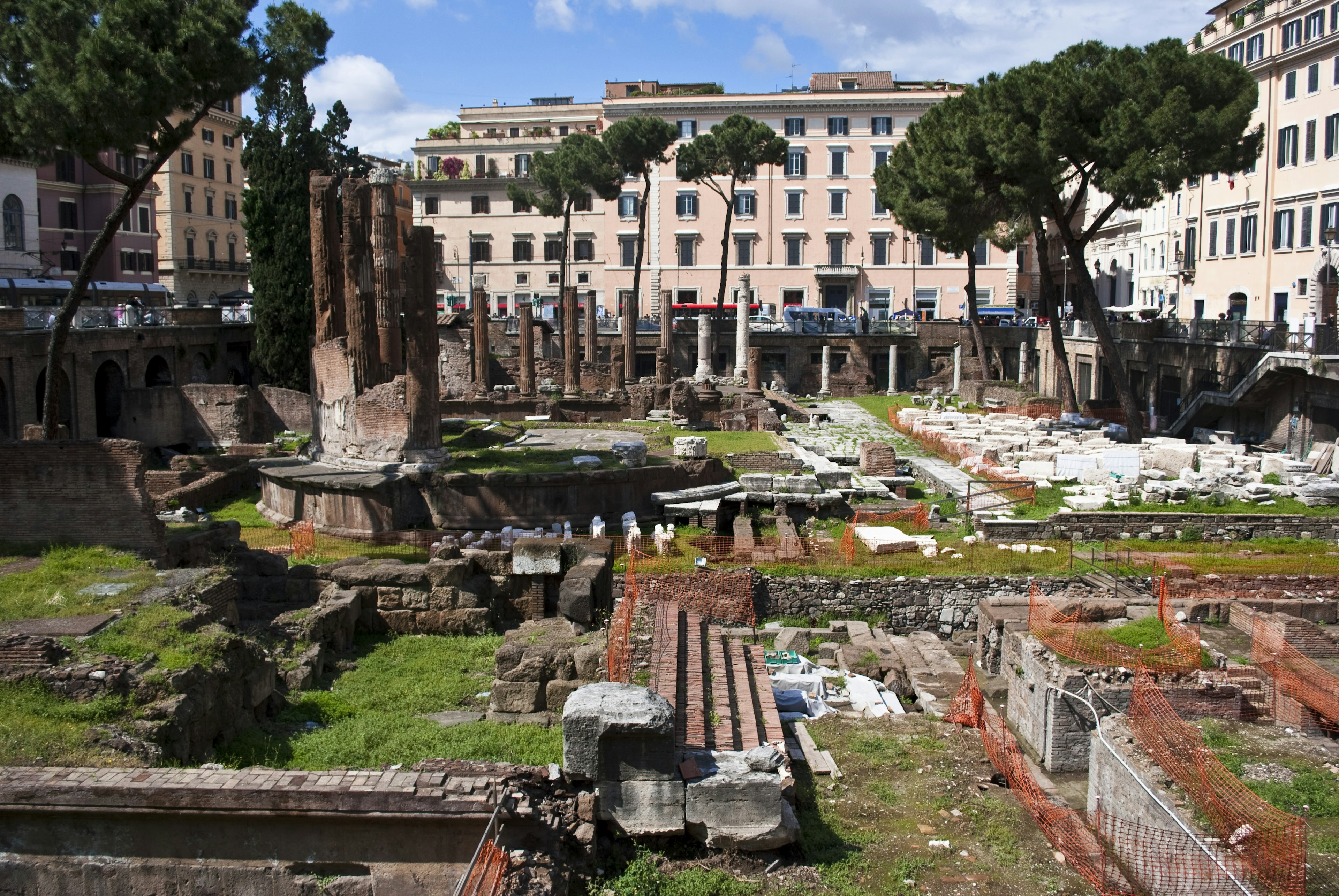 Area Sacra temple remains in Largo di Torre Argentina