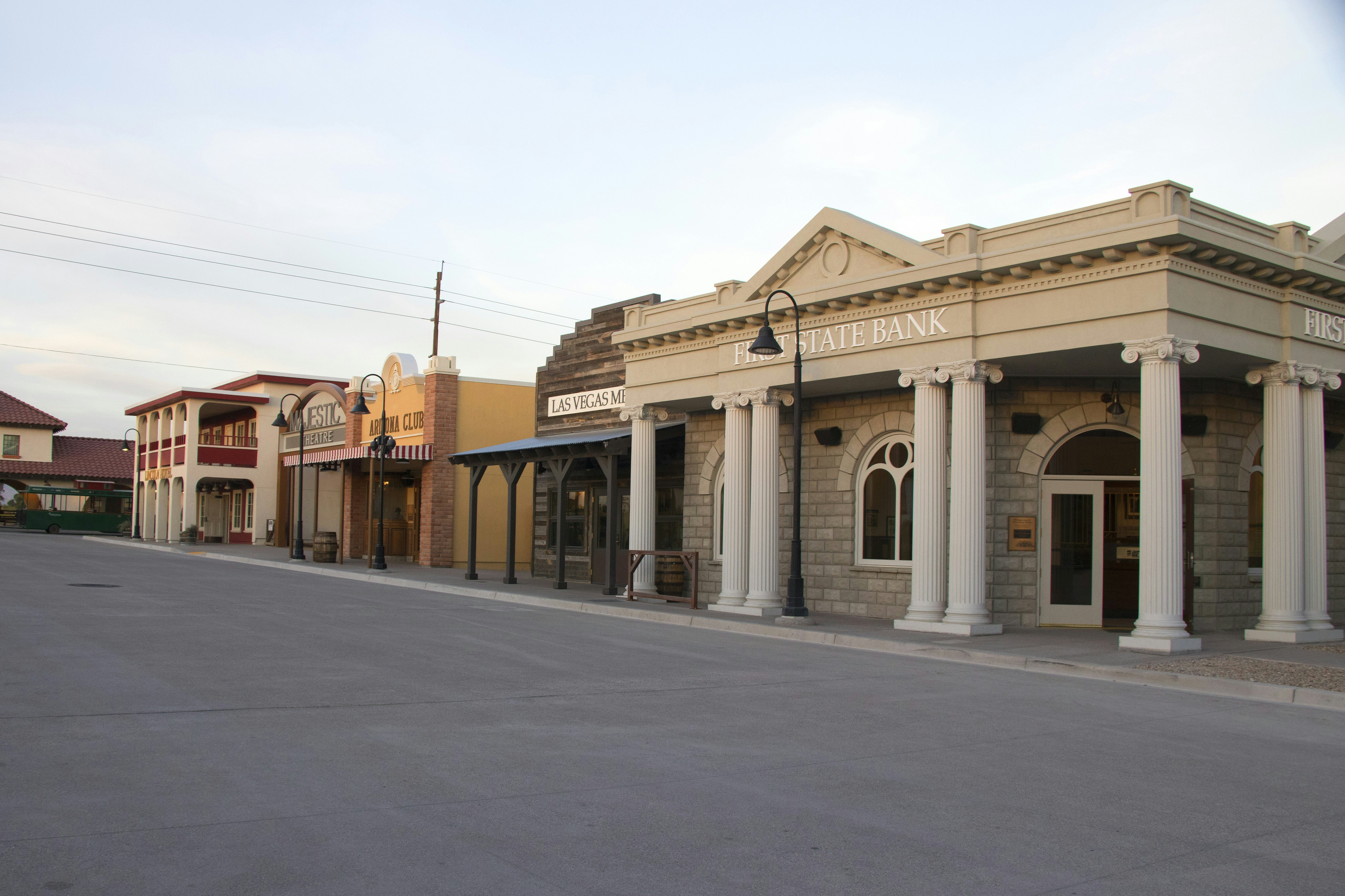 Boomtown 1905 at Springs Preserve features historical recreations of early Las Vegas buildings.