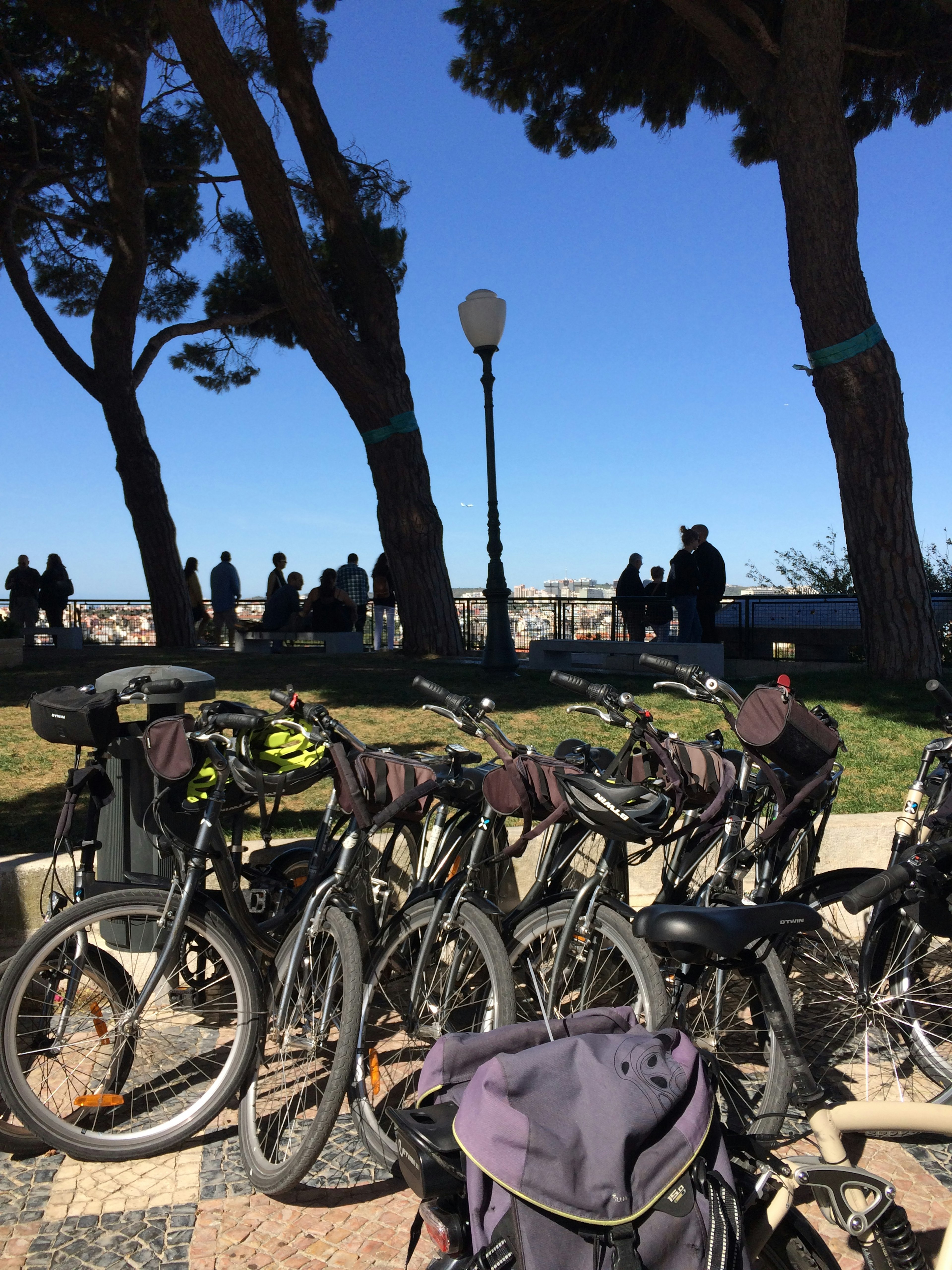 Bicycle in Lisbon park