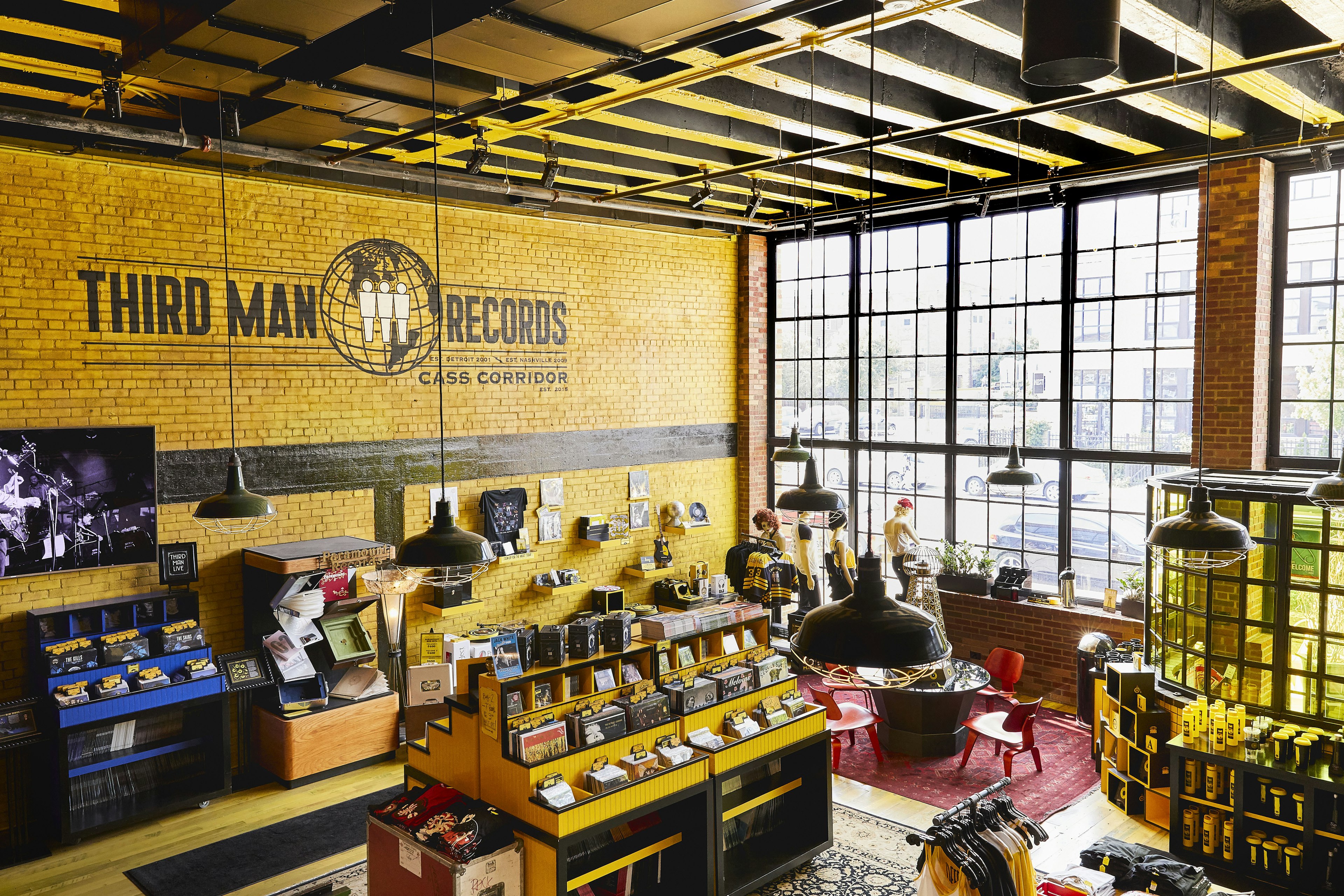 Third Man Records occupies a former factory in Midtown