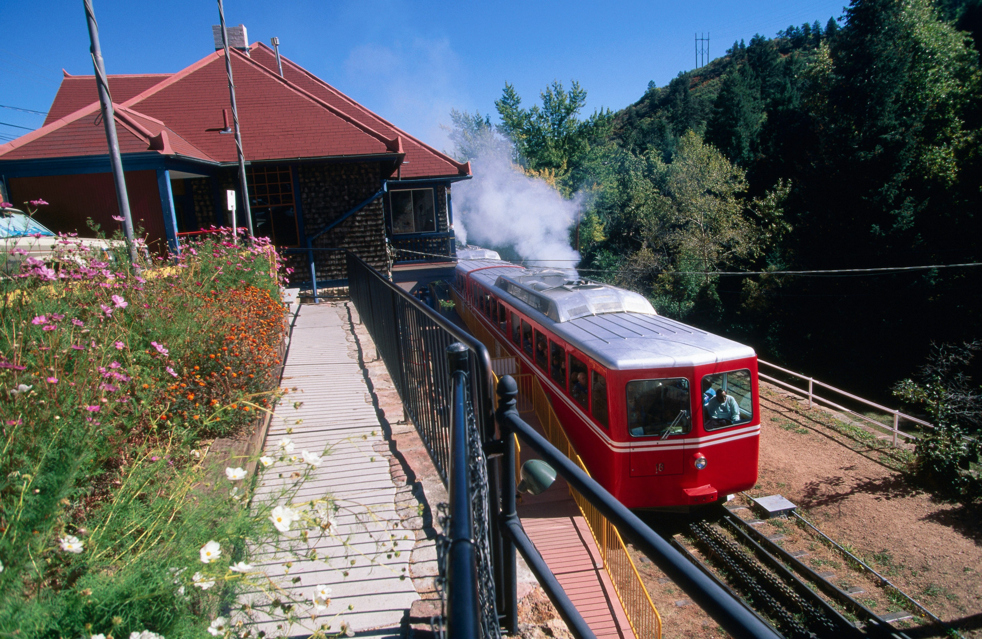 Pike's Peak Cog Railway at Manitou Springs