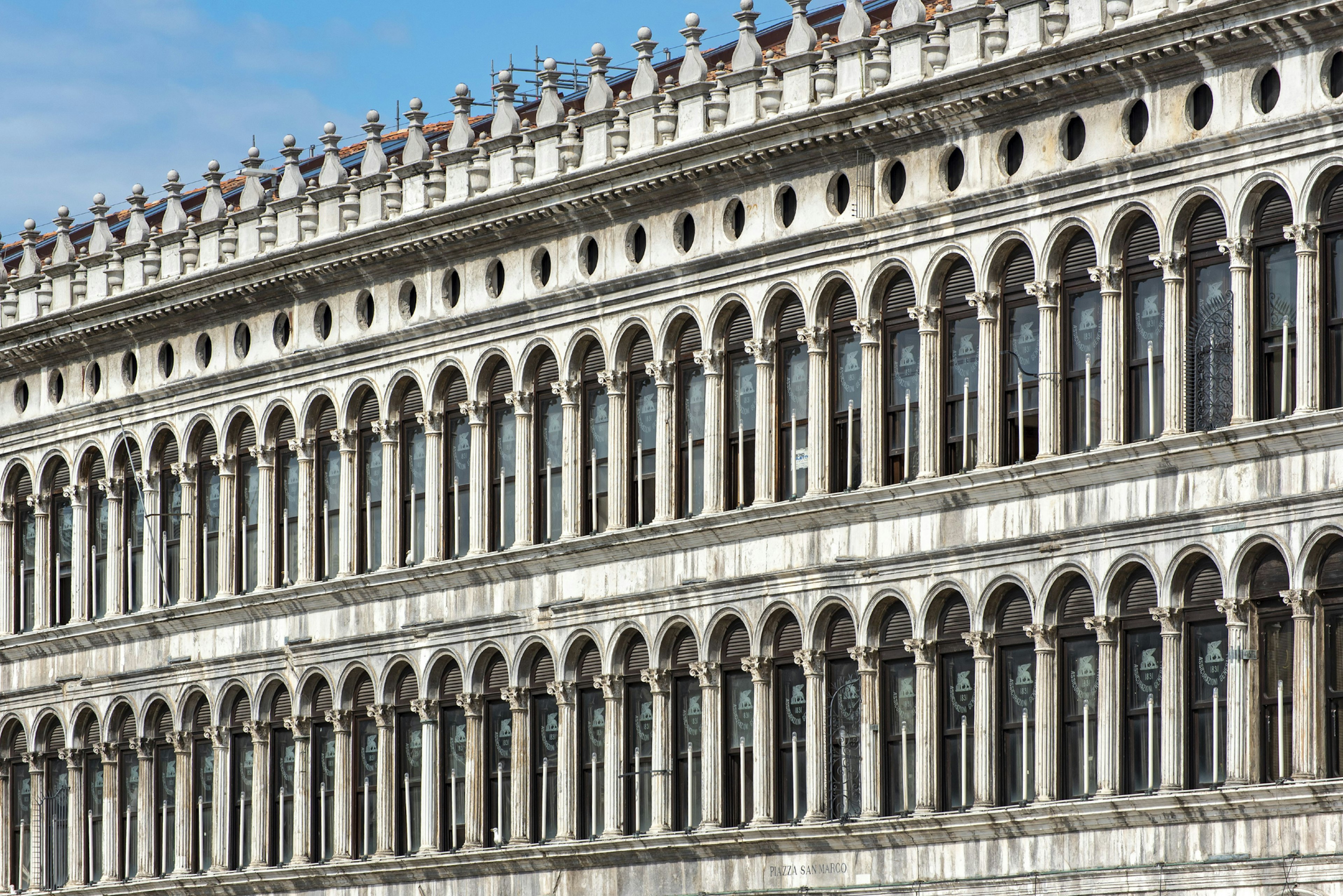 A new rooftop pavillion will give visitors access to sunken terraces and views of Venice