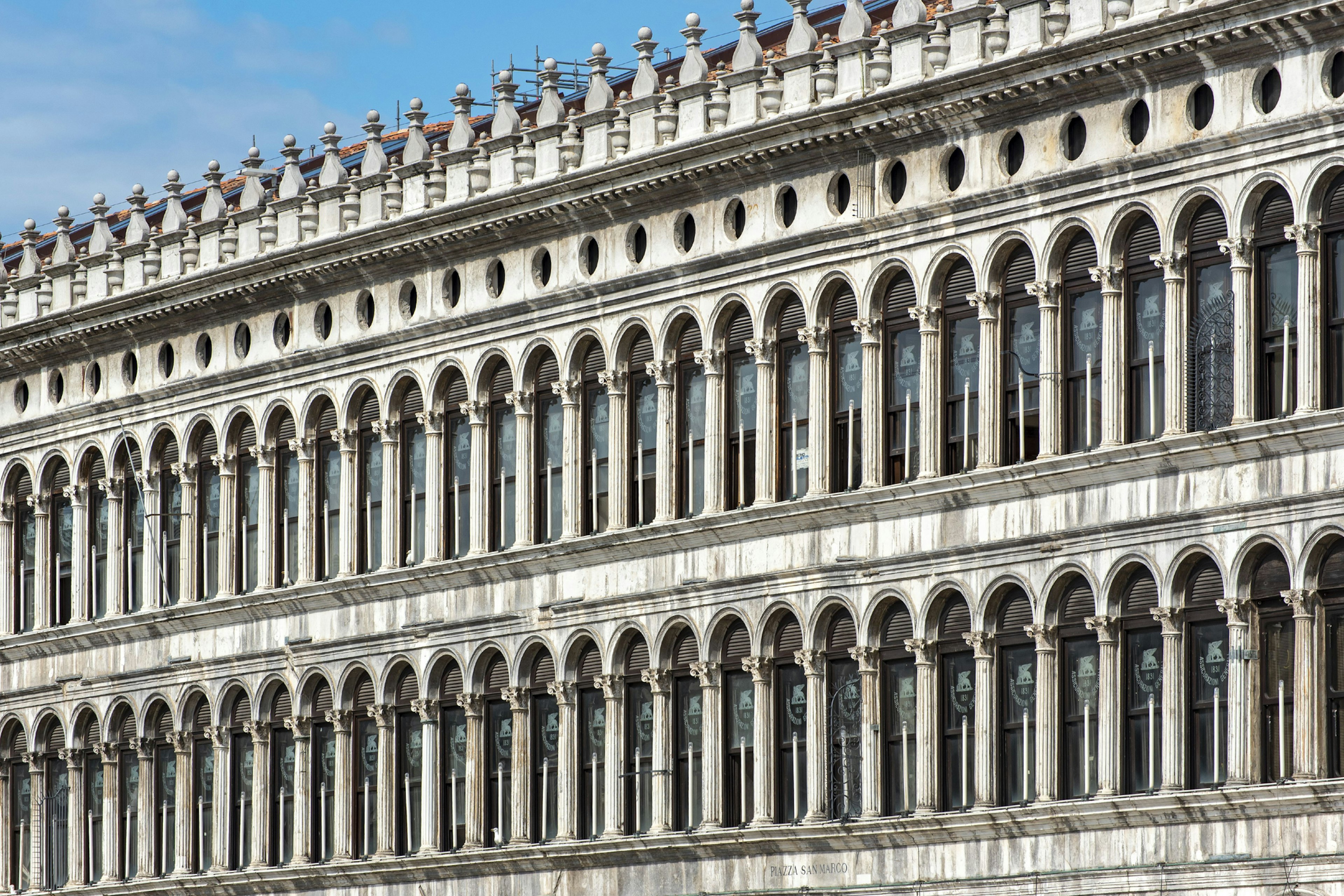 A new rooftop pavillion will give visitors access to sunken terraces and views of Venice