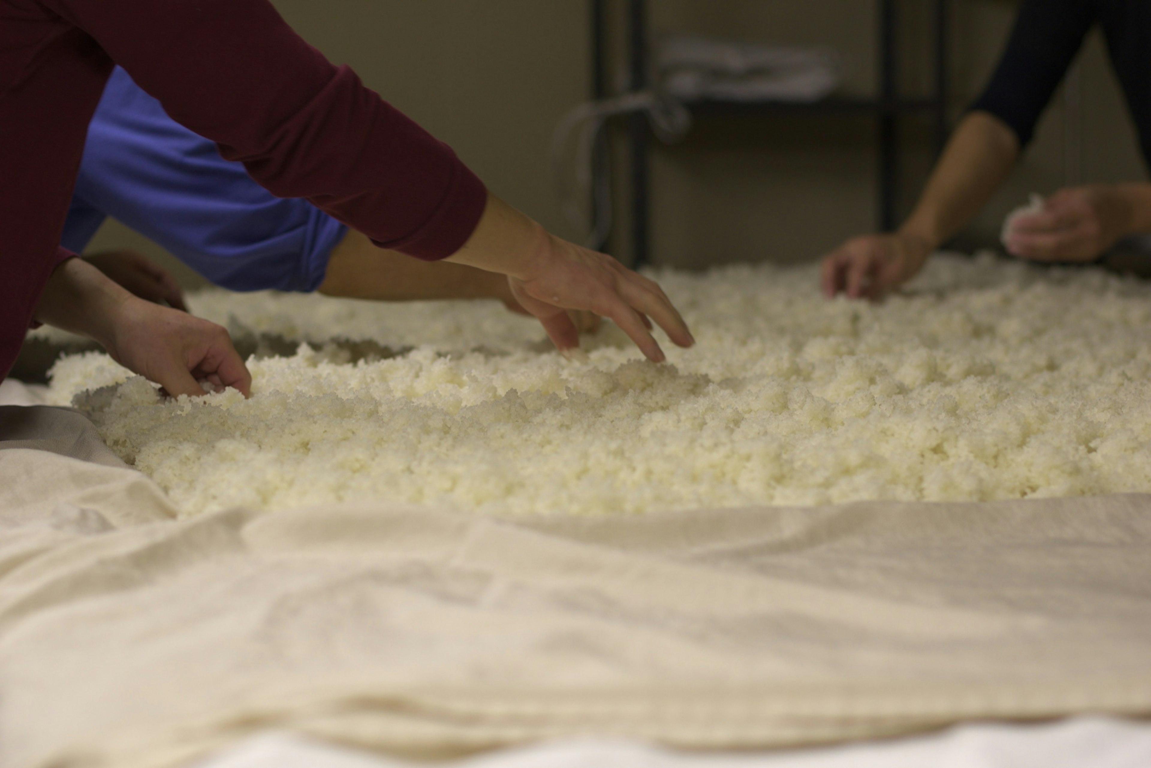 Sake making