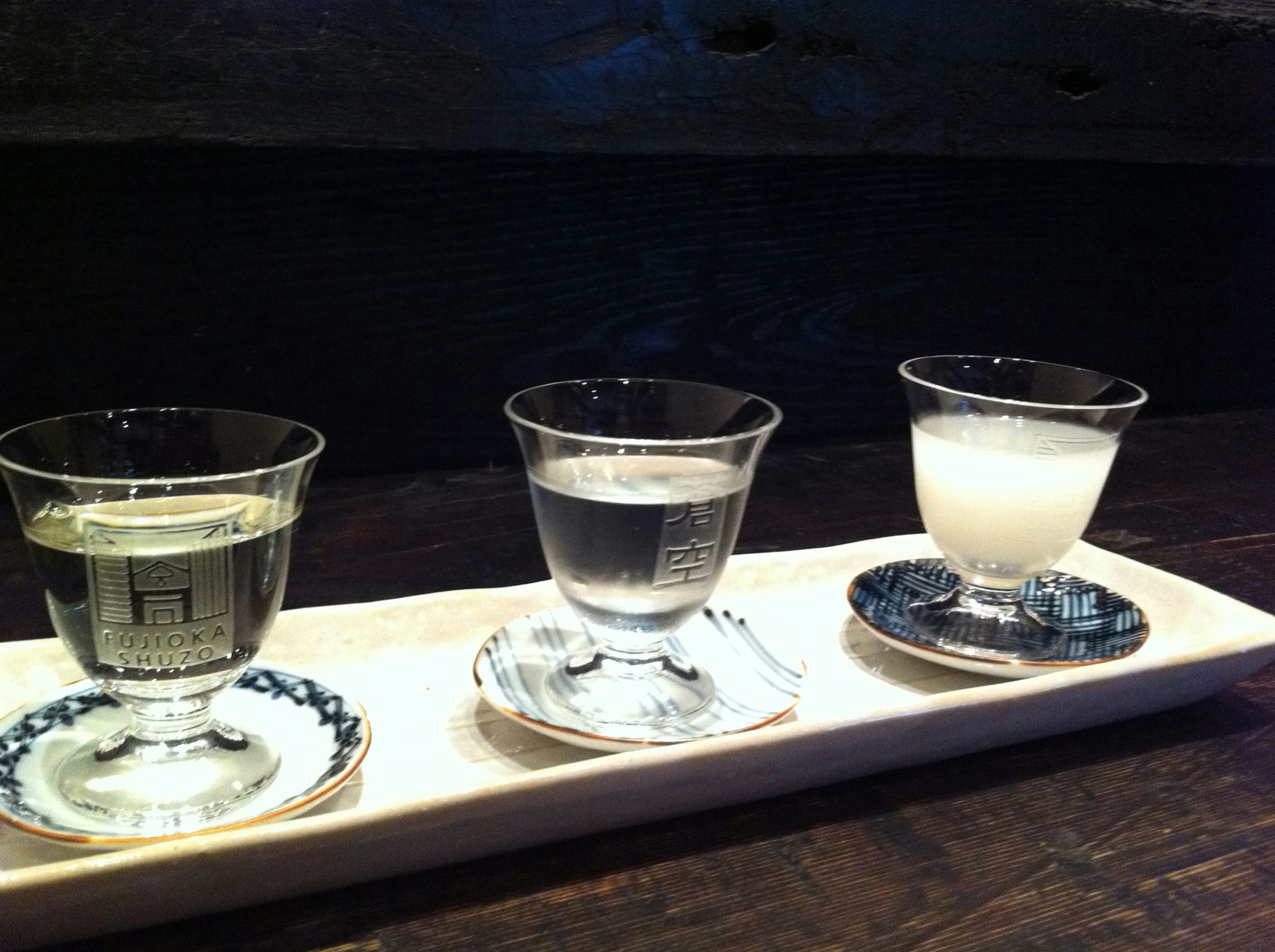 sake tasting