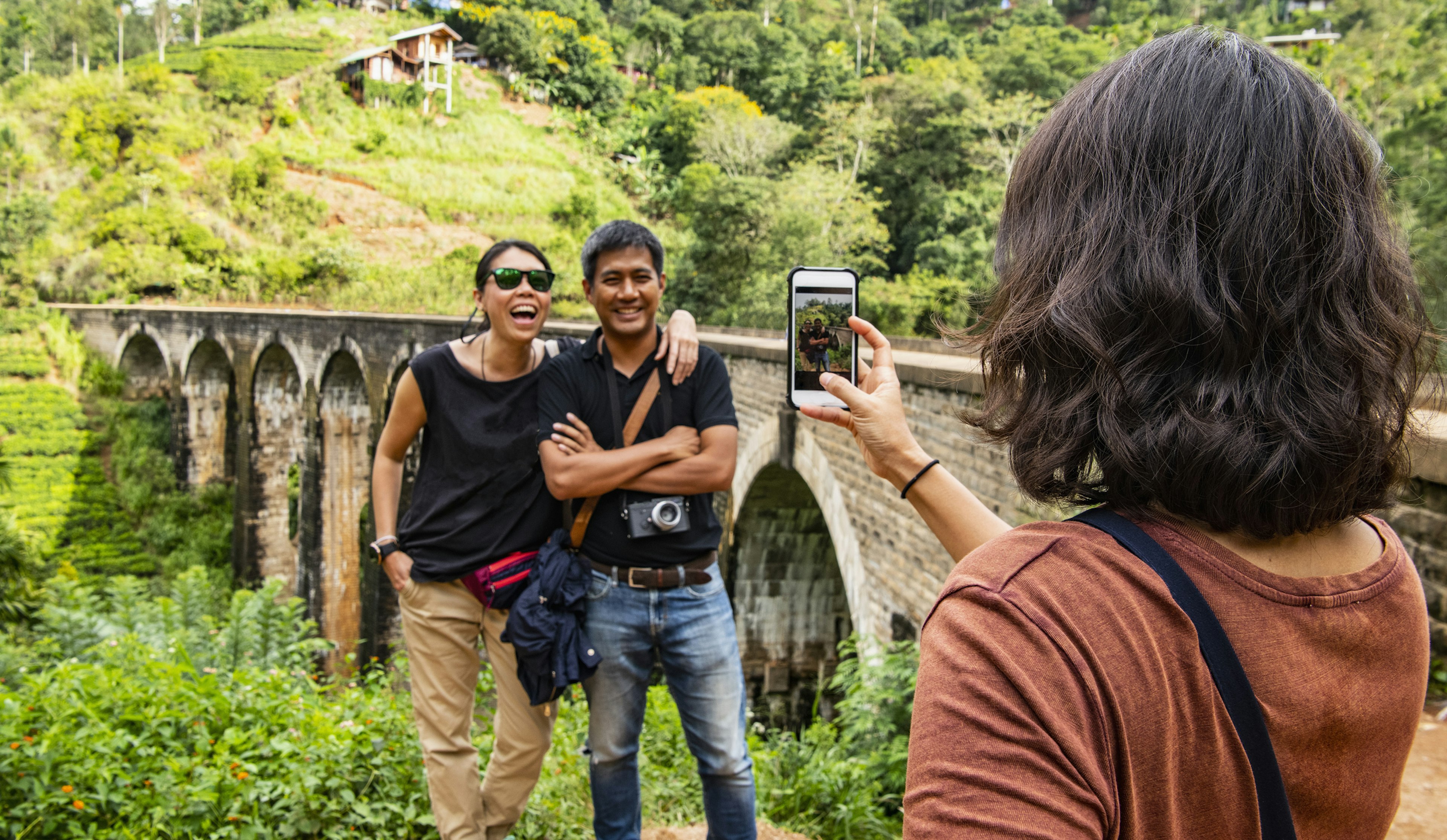 Nine Arches Bridge in Sri Lanka