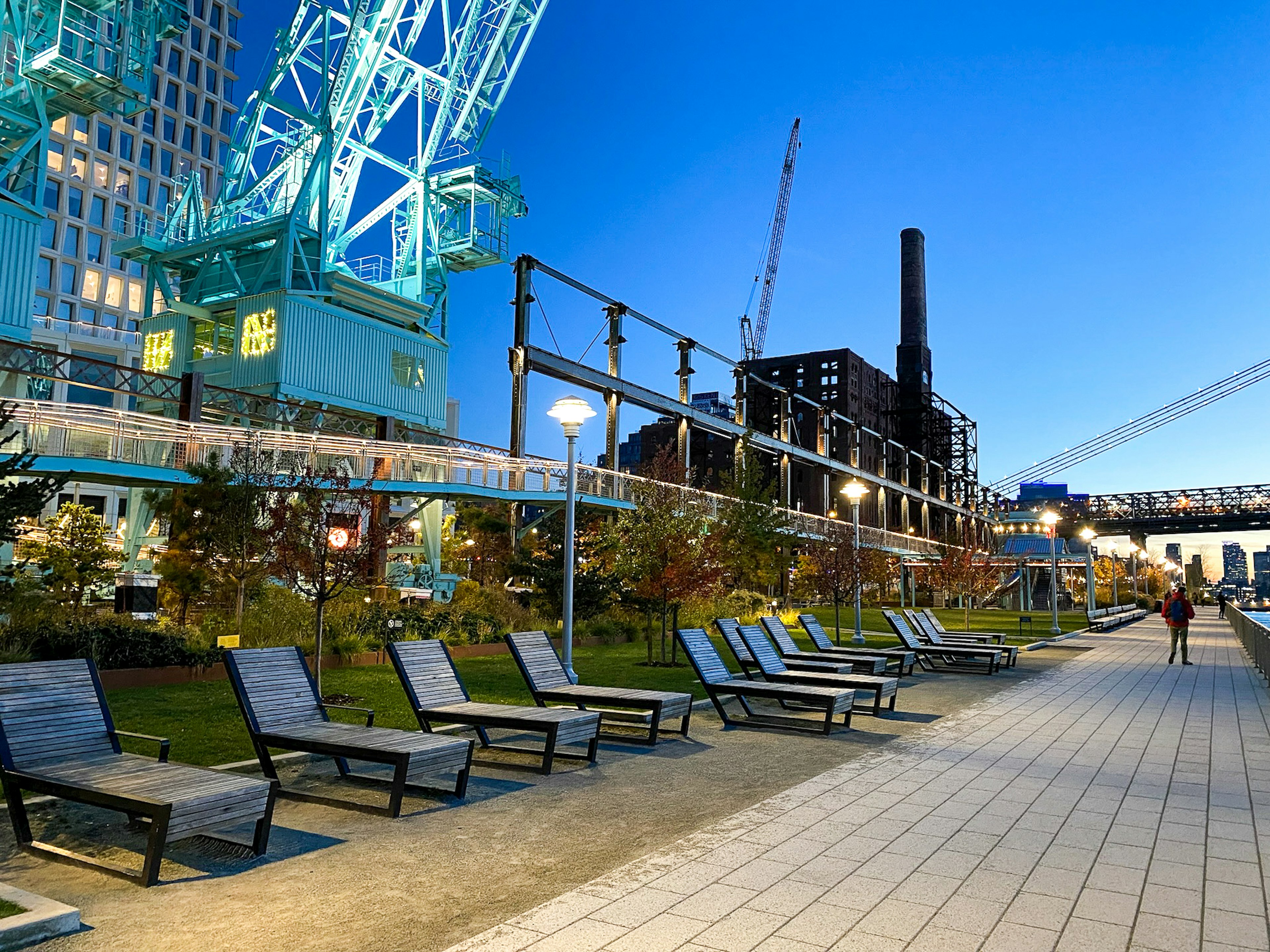 Domino Park in Brooklyn