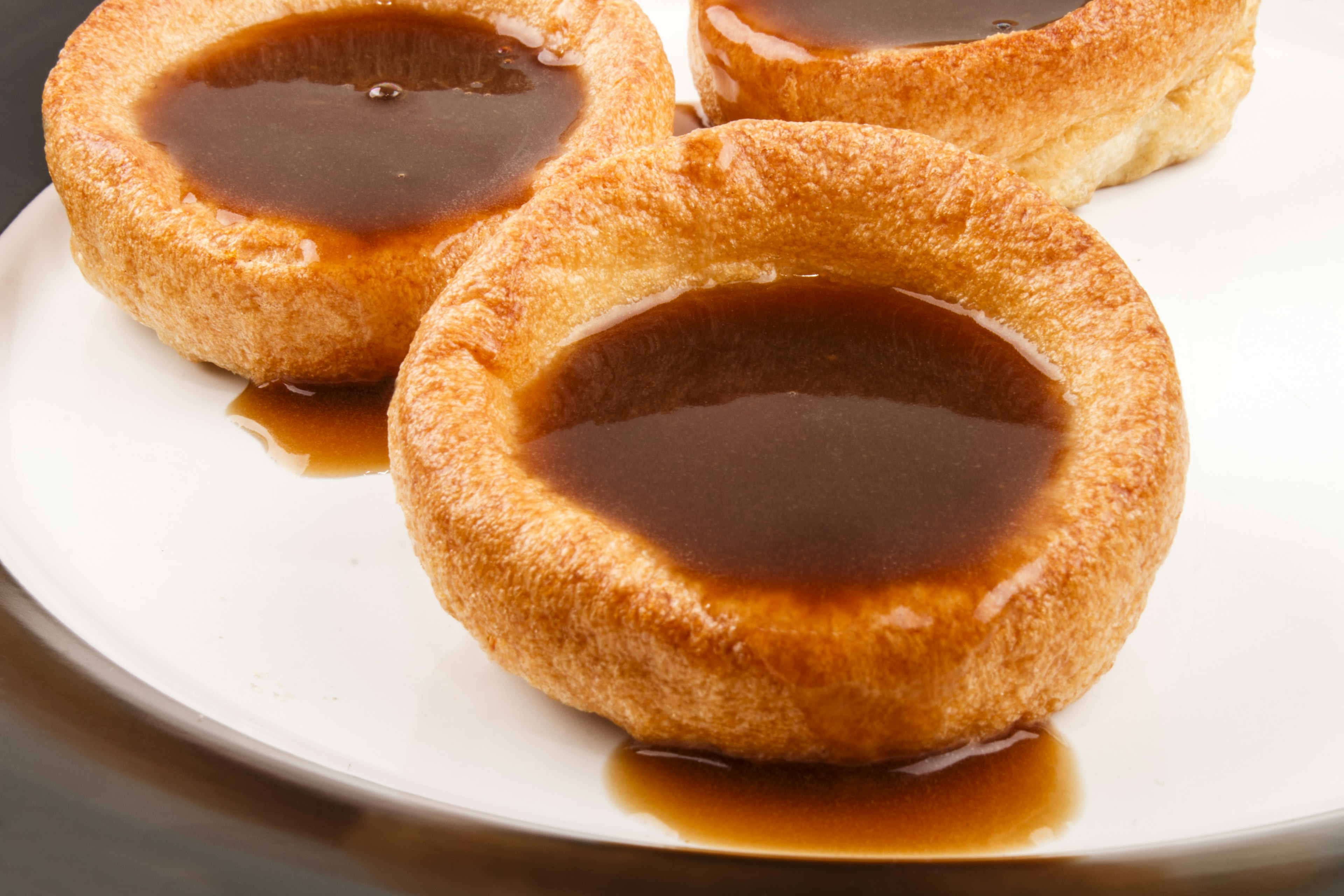 fresh baked yorkshire pudding