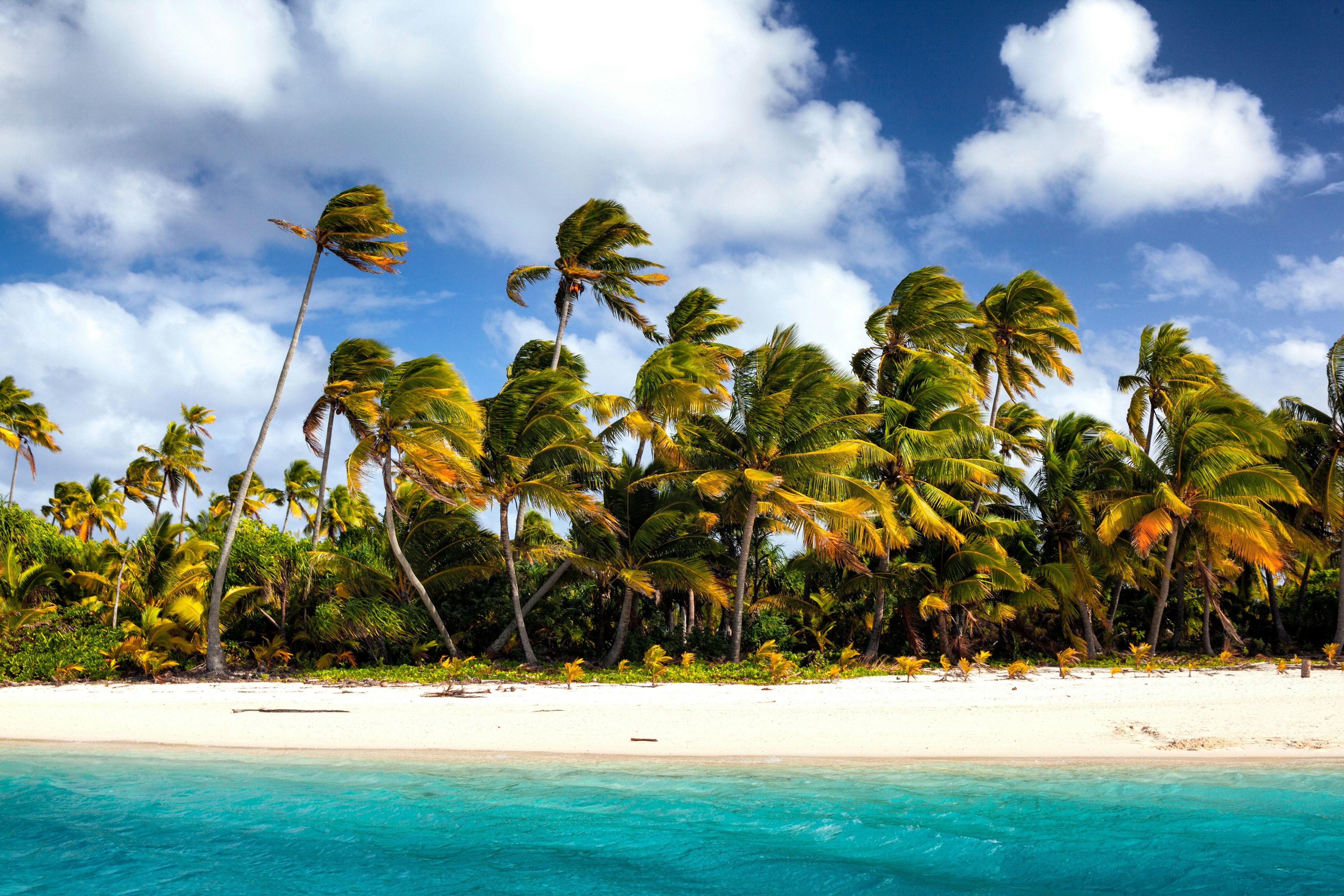 The Aitutaki lagoon, The Cook Islands