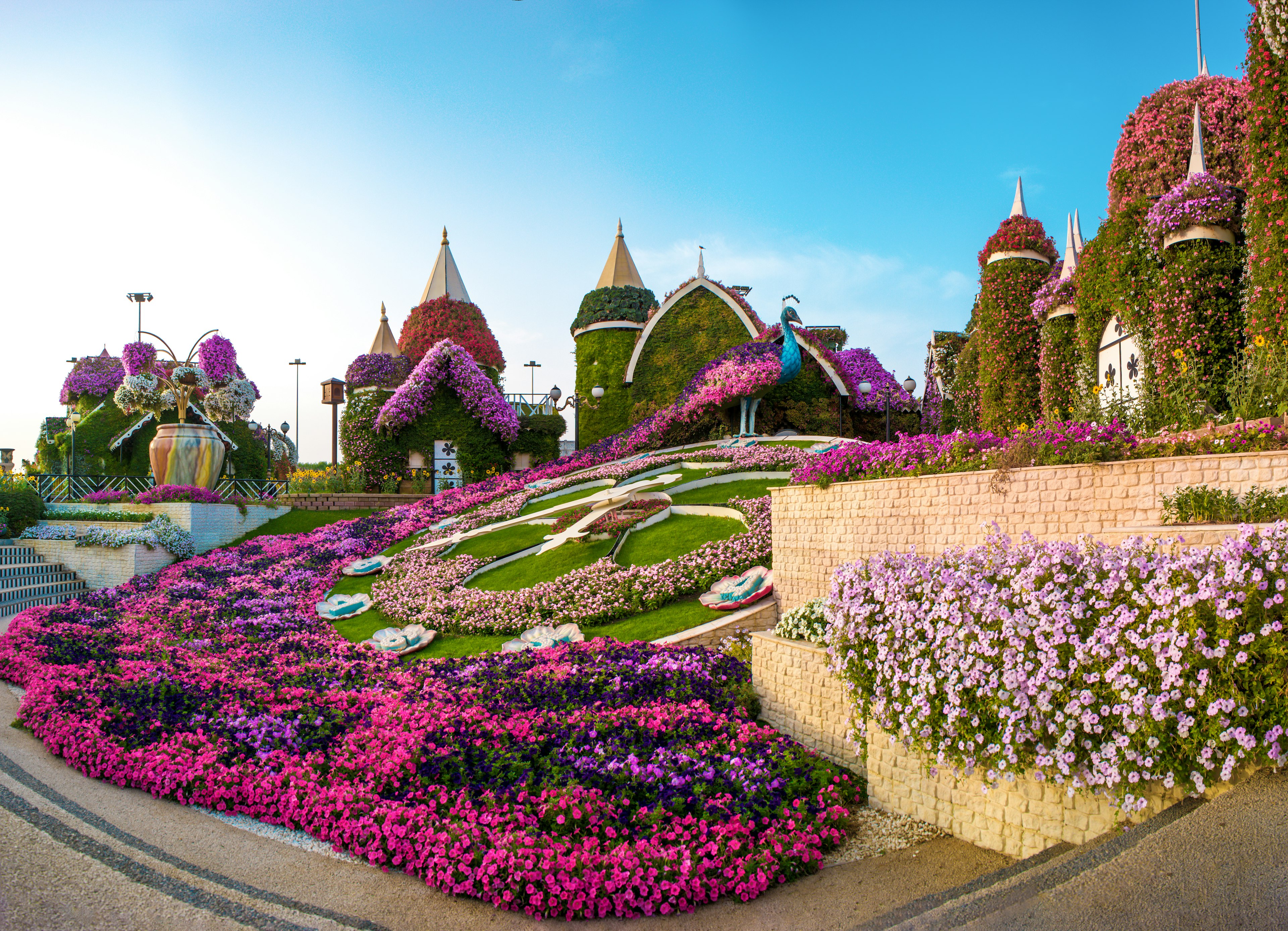 The Village of Flowers at Dubai Miracle Garden