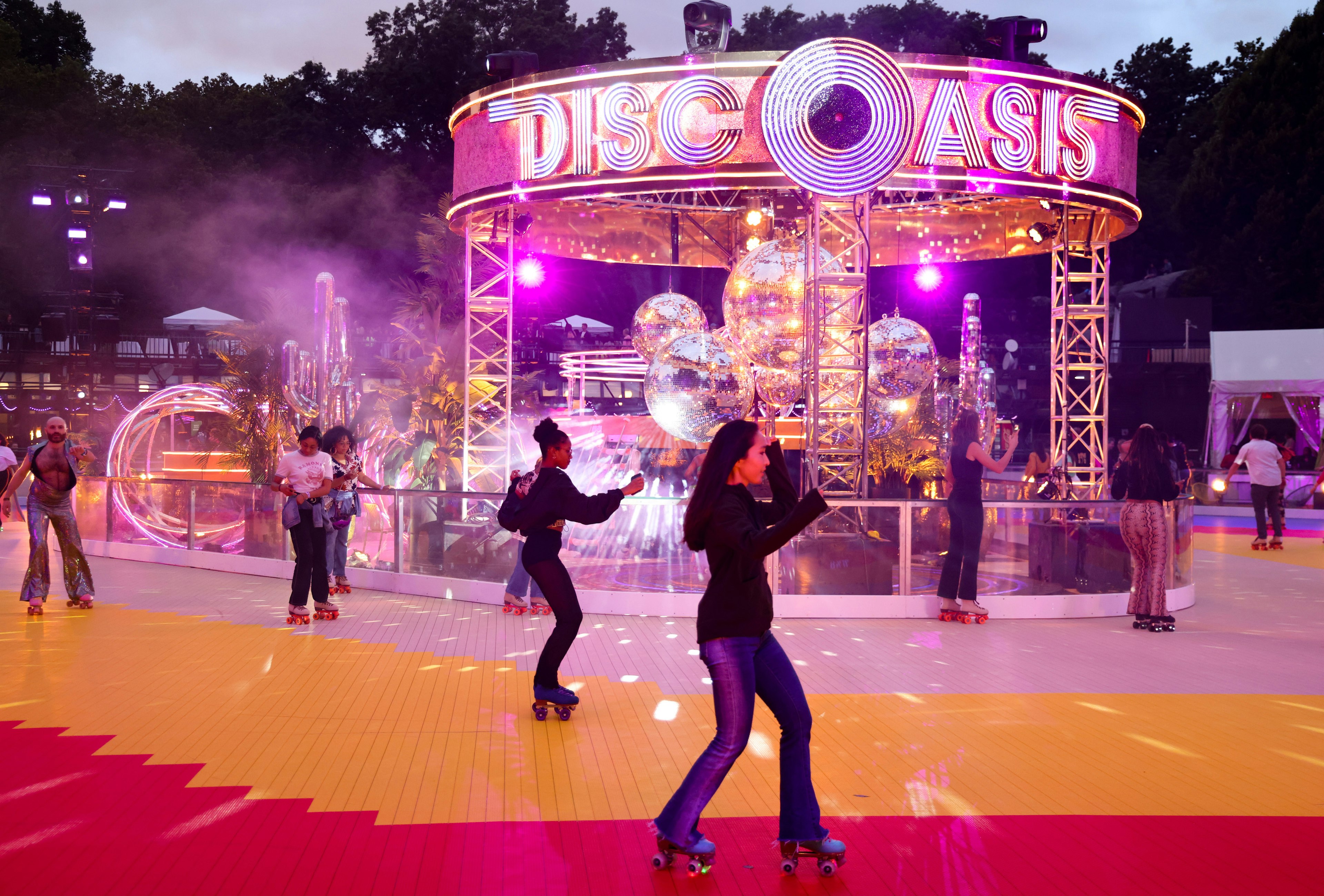 DiscOasis at Wollman Rink, Central Park