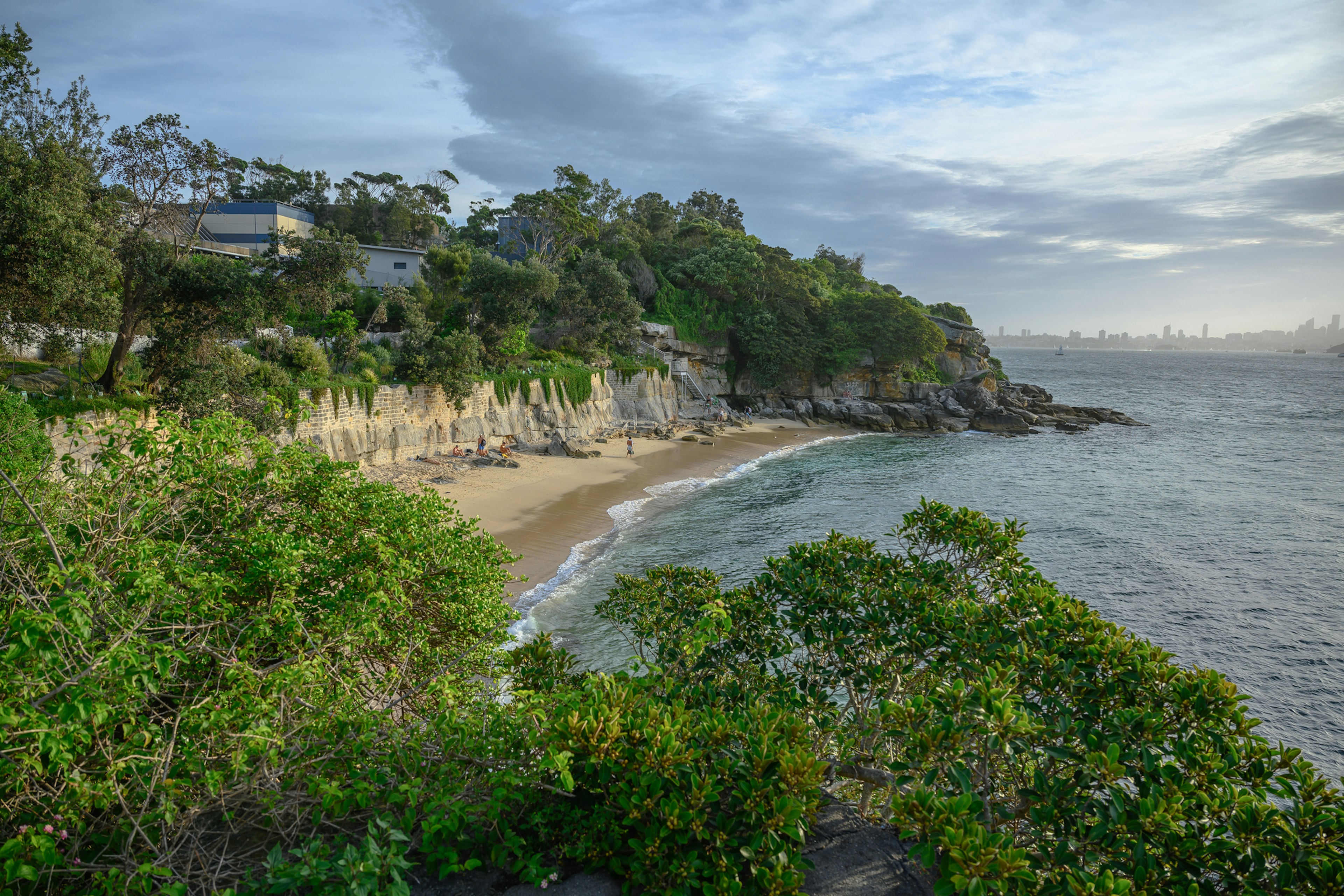 Wide View of Lady Bay Beach