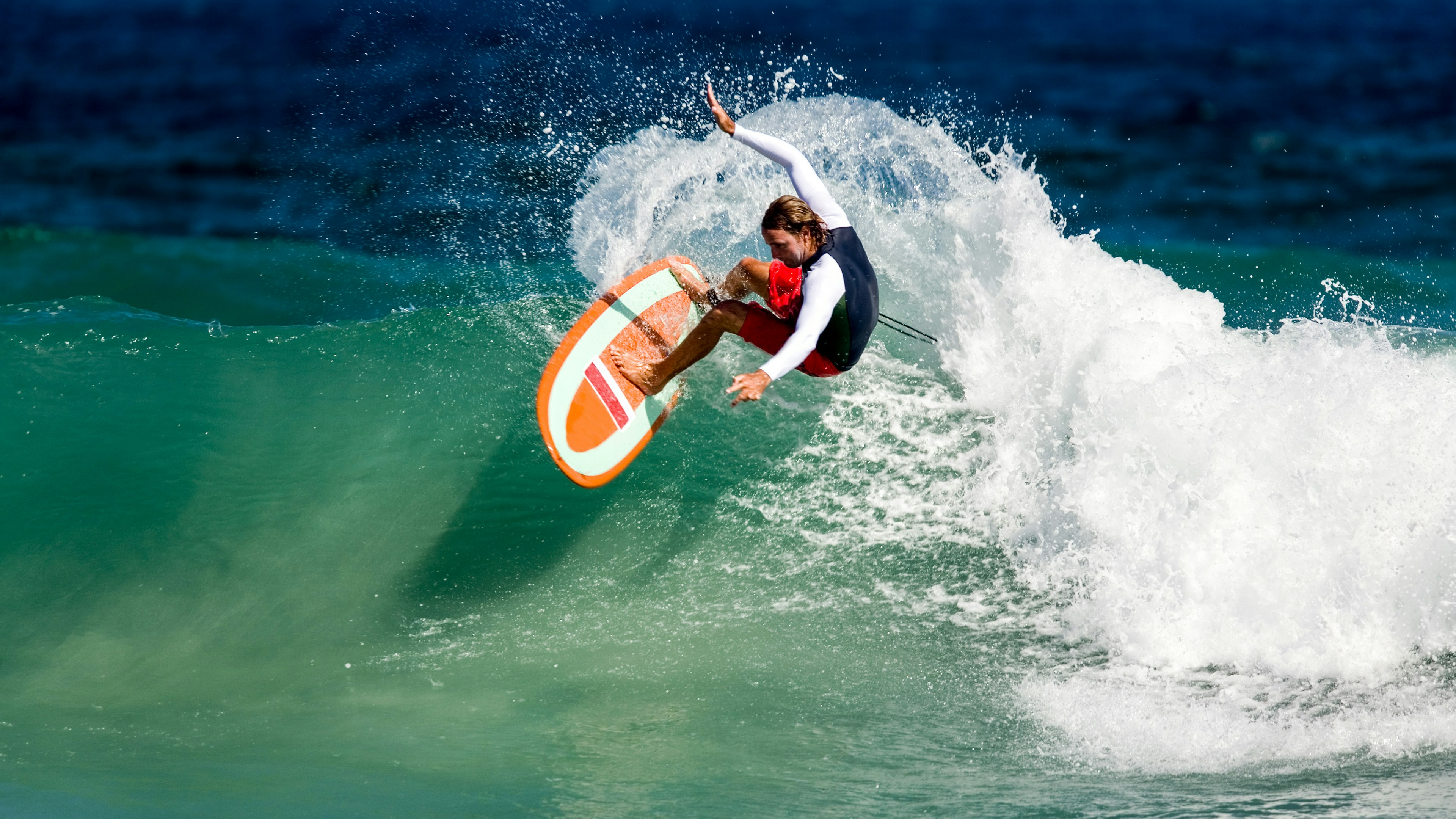 Surfing on Masirah Island