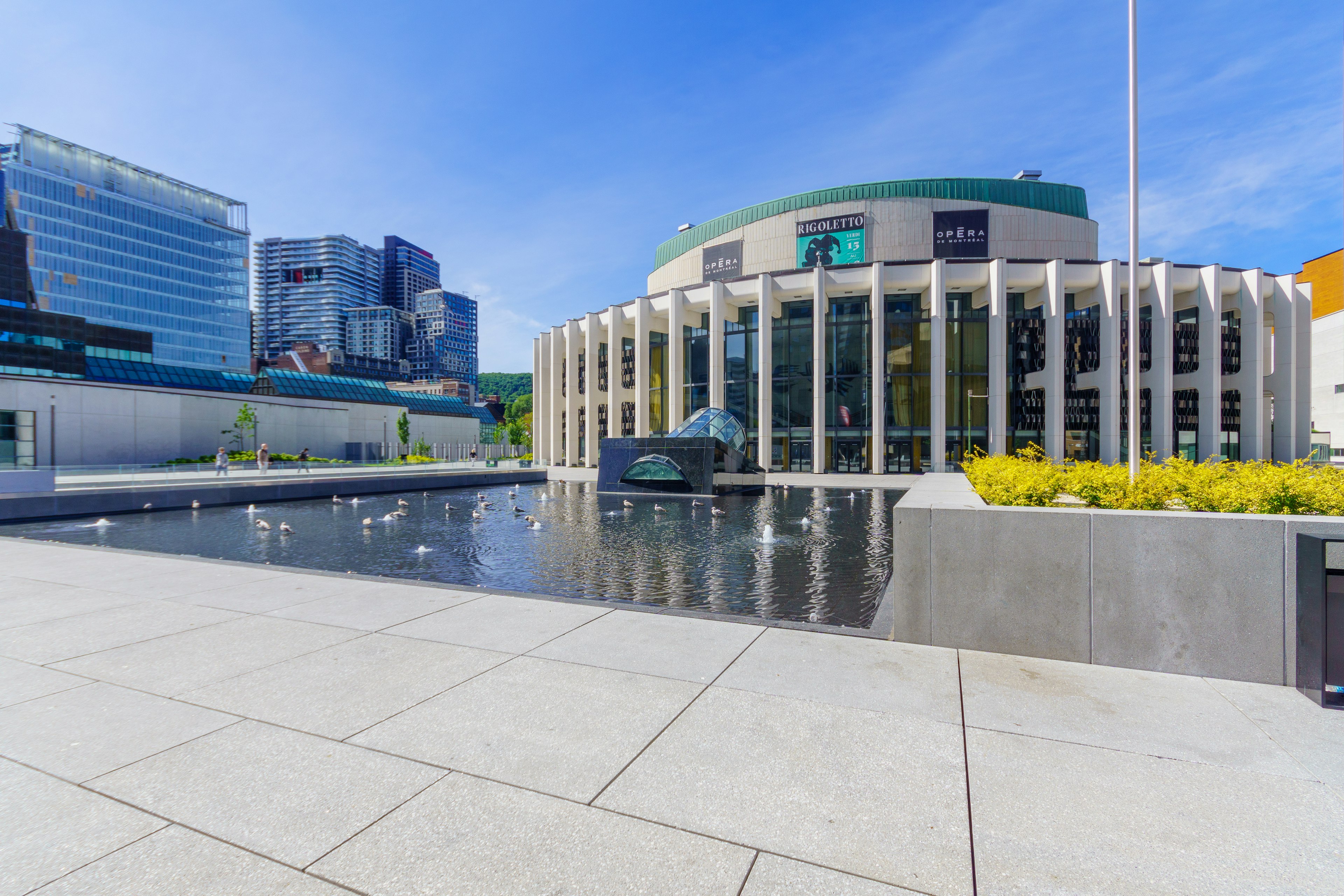 Place des Arts complex, in Montreal