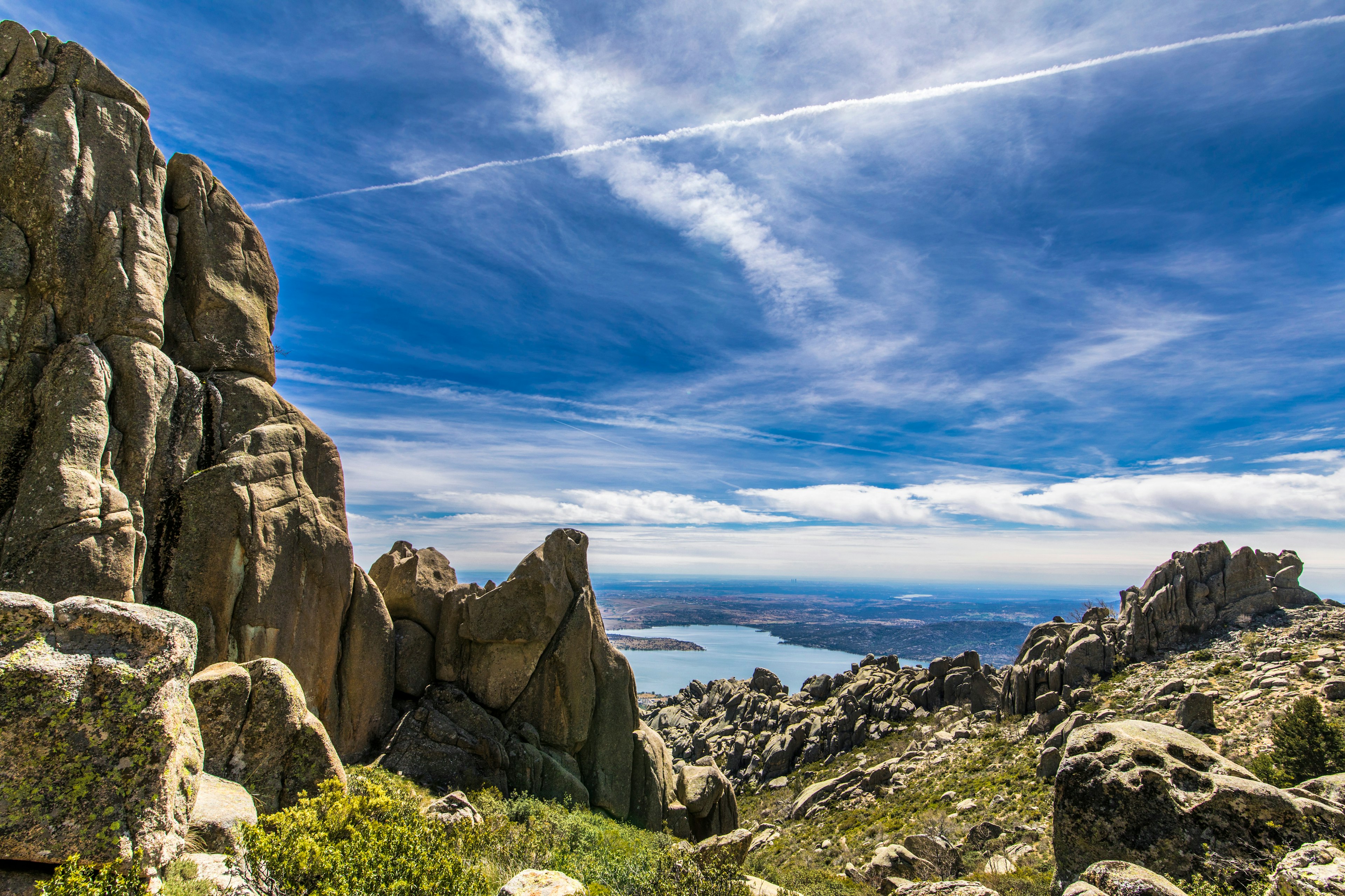 Rock outcrops at La Pedriza