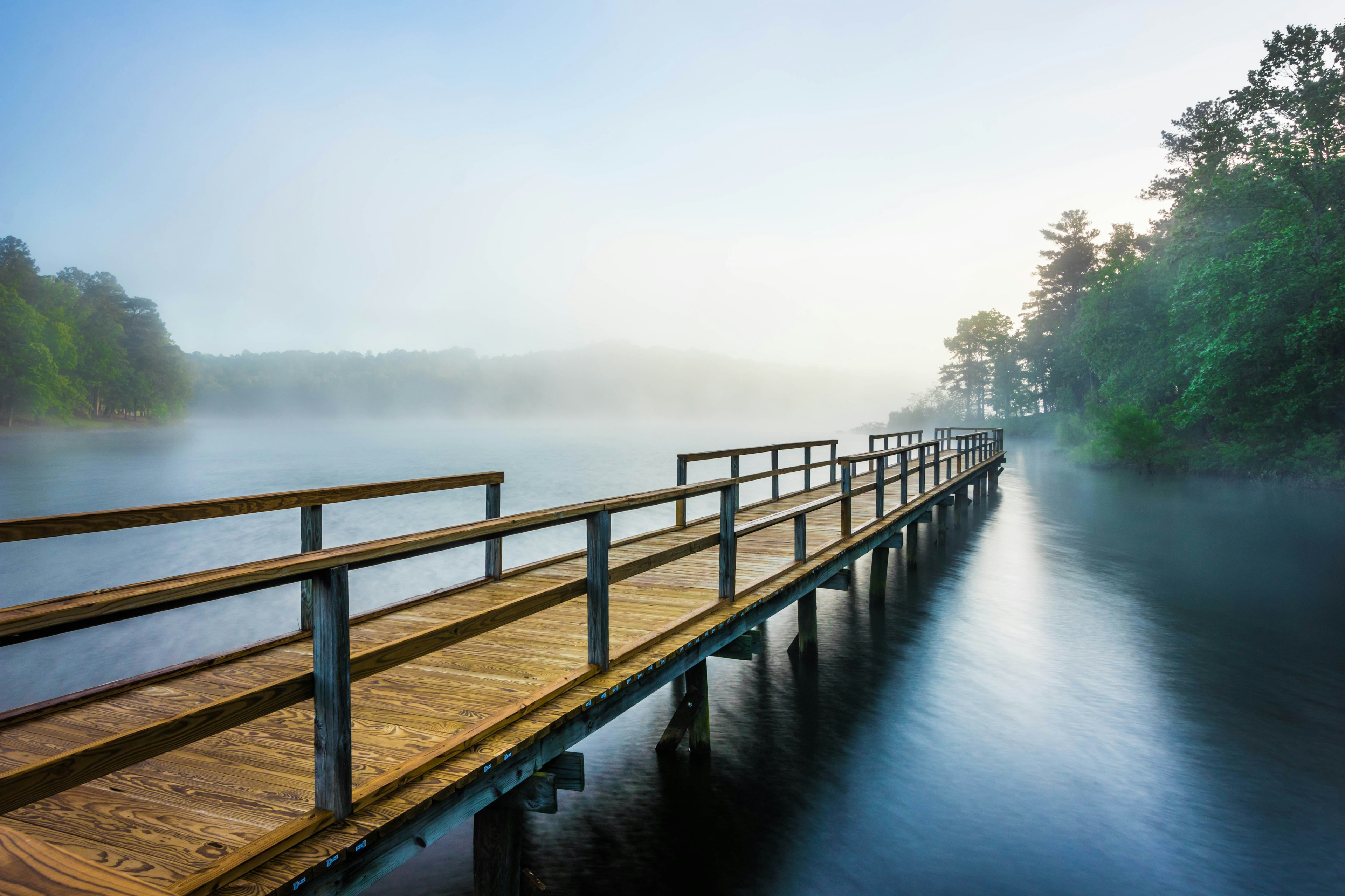 Tishomingo State Park in the foothills of the Appalachian Mountains